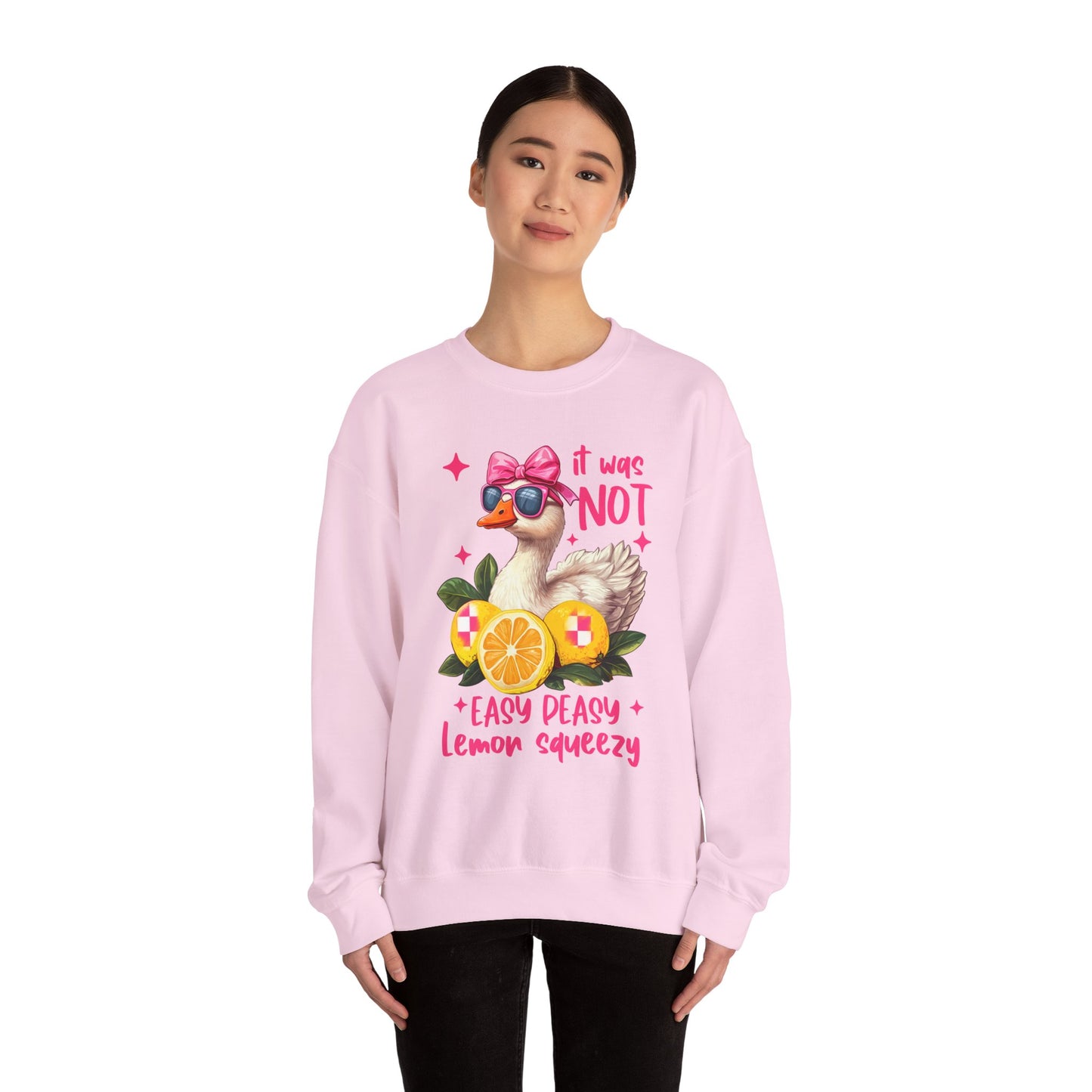Sweatshirt - Squeezy Lemon Duck
