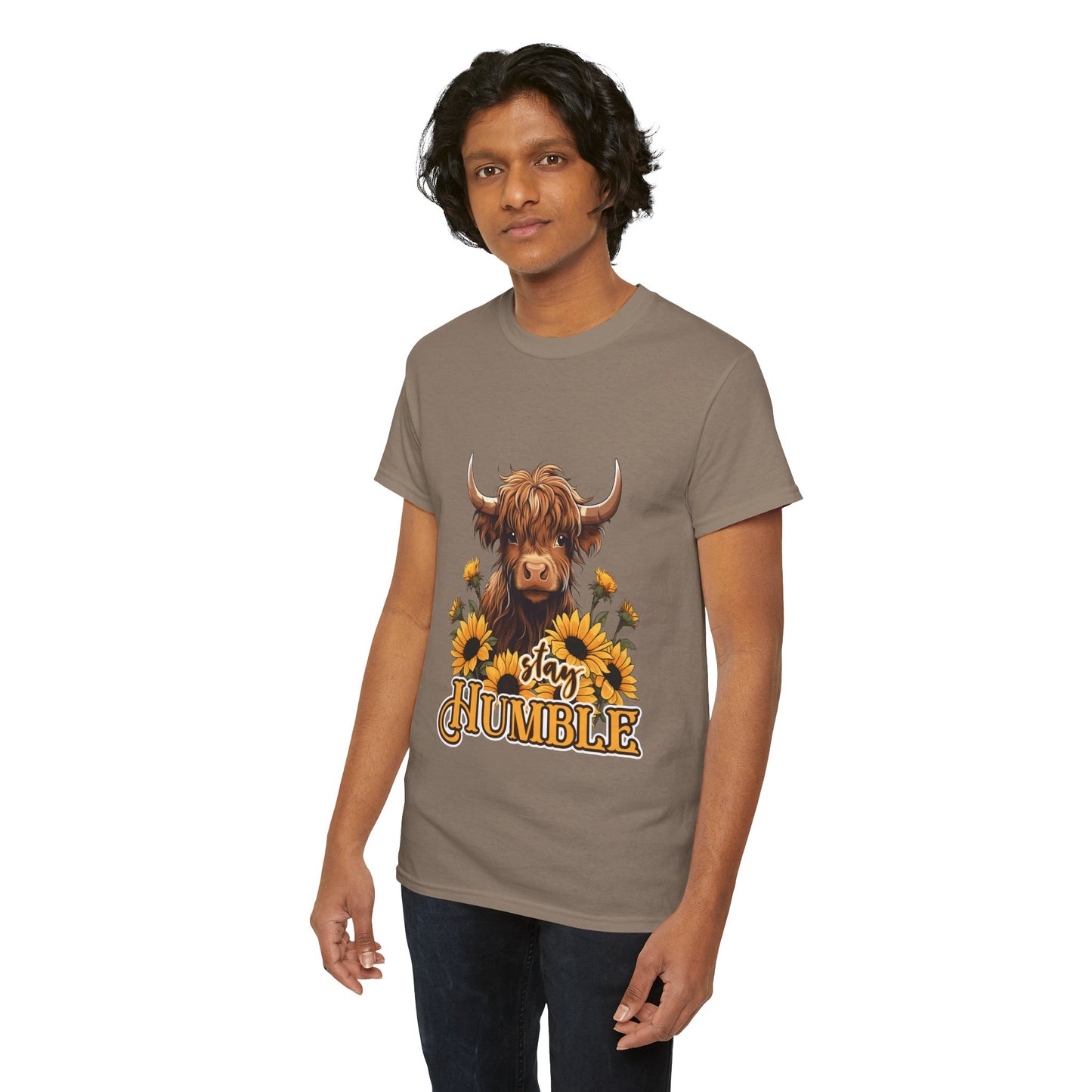 Stay Humble Cow Tee