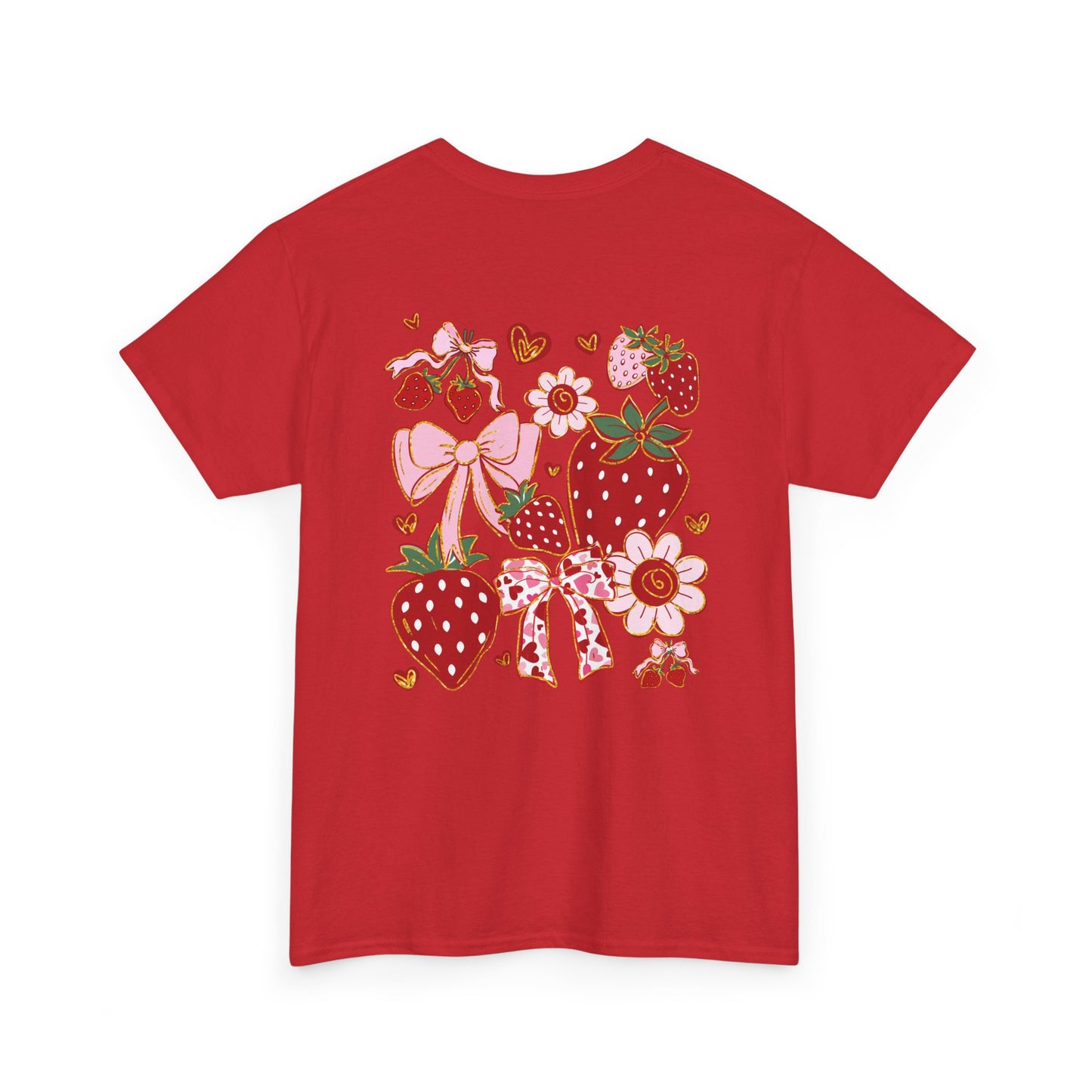 Strawberry Bow Graphic Tee