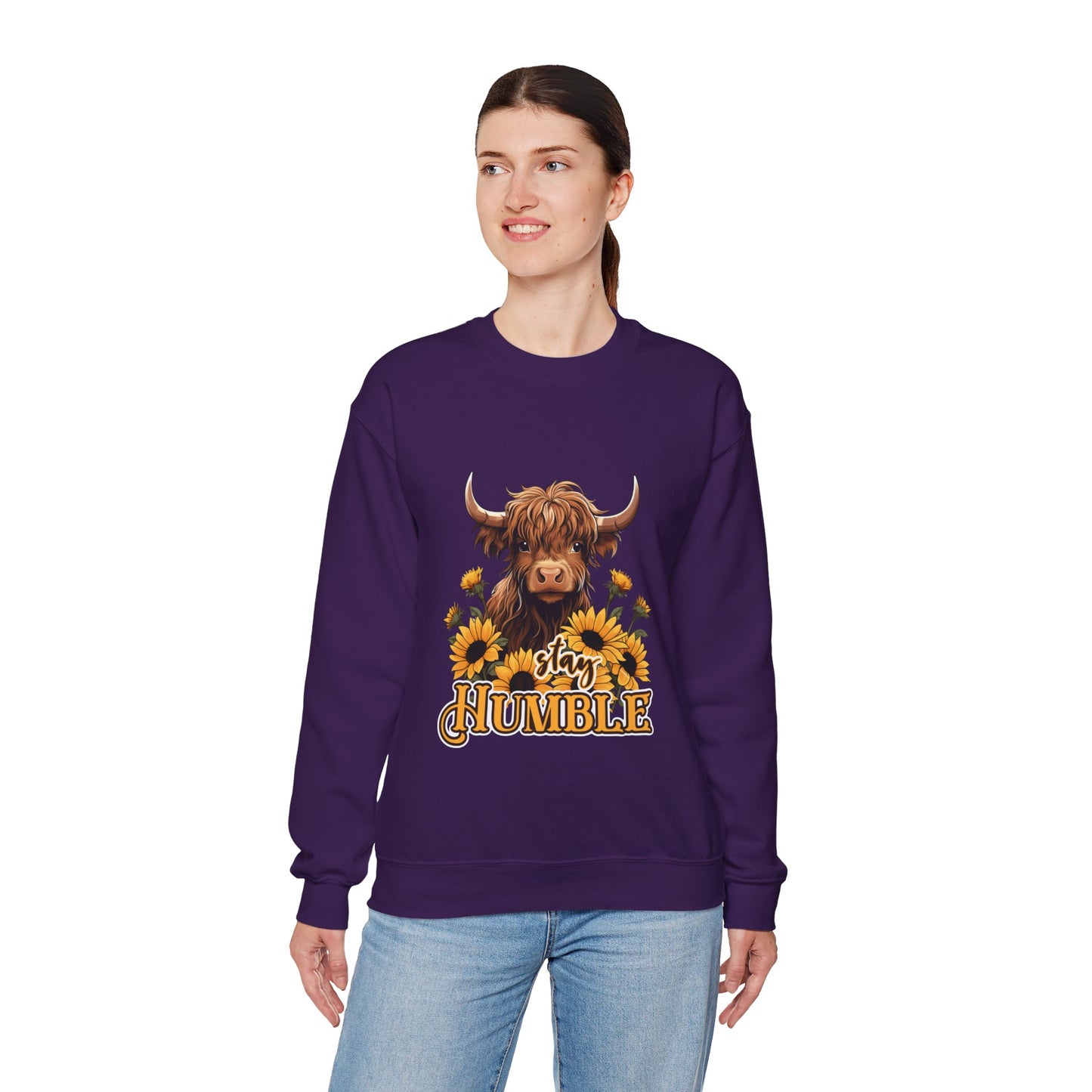 Stay Humble Cow Crewneck Sweatshirt