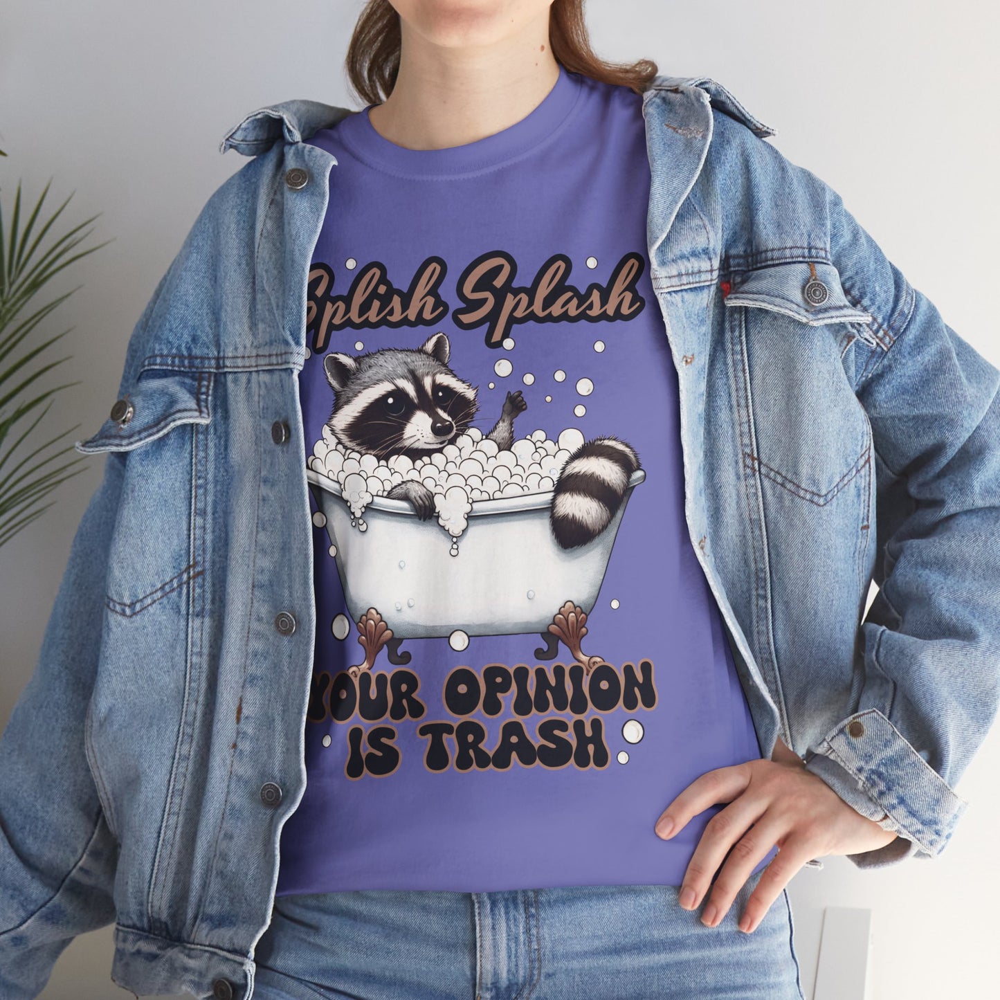 Splish Splash Raccon Tee