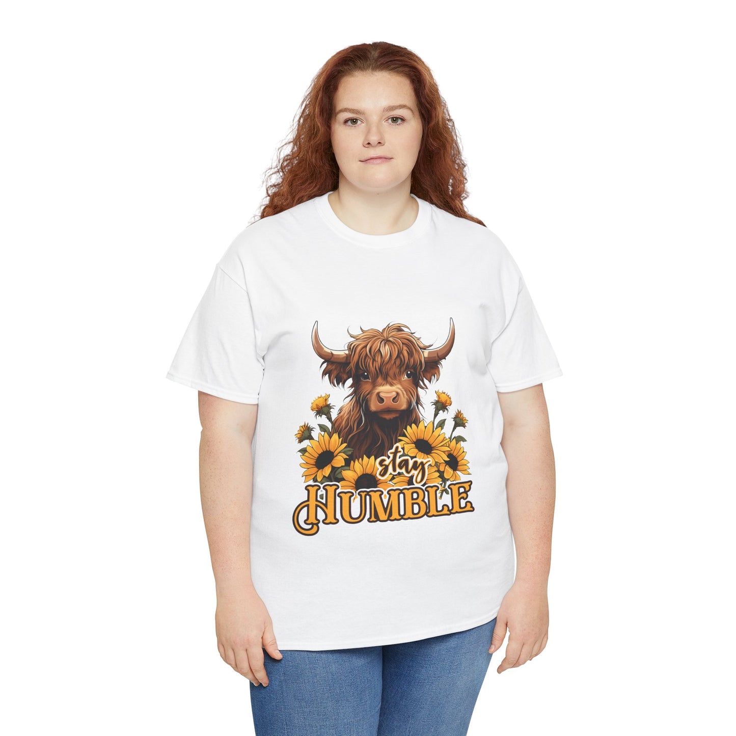 Stay Humble Cow Tee