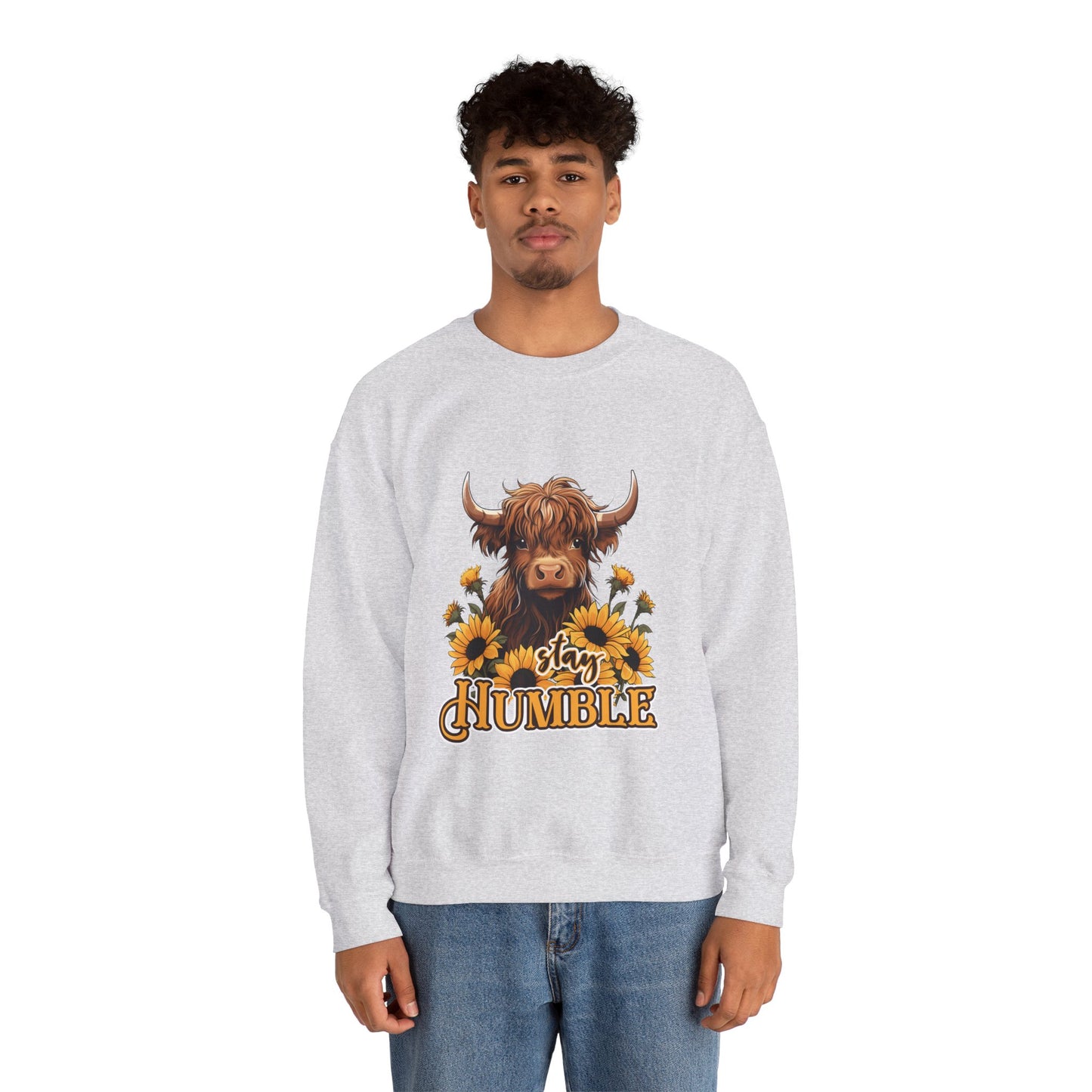 Stay Humble Cow Crewneck Sweatshirt