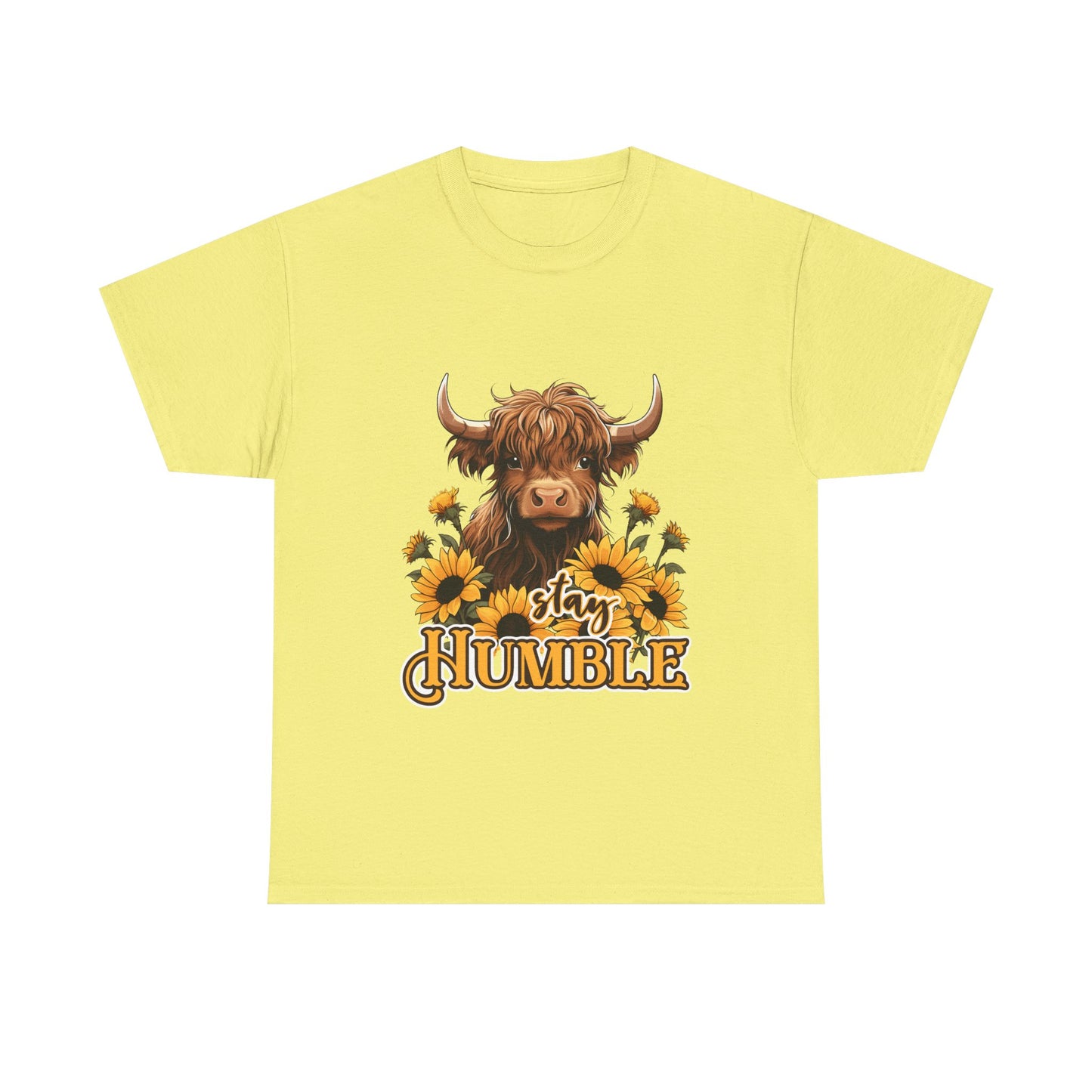 Stay Humble Cow Tee
