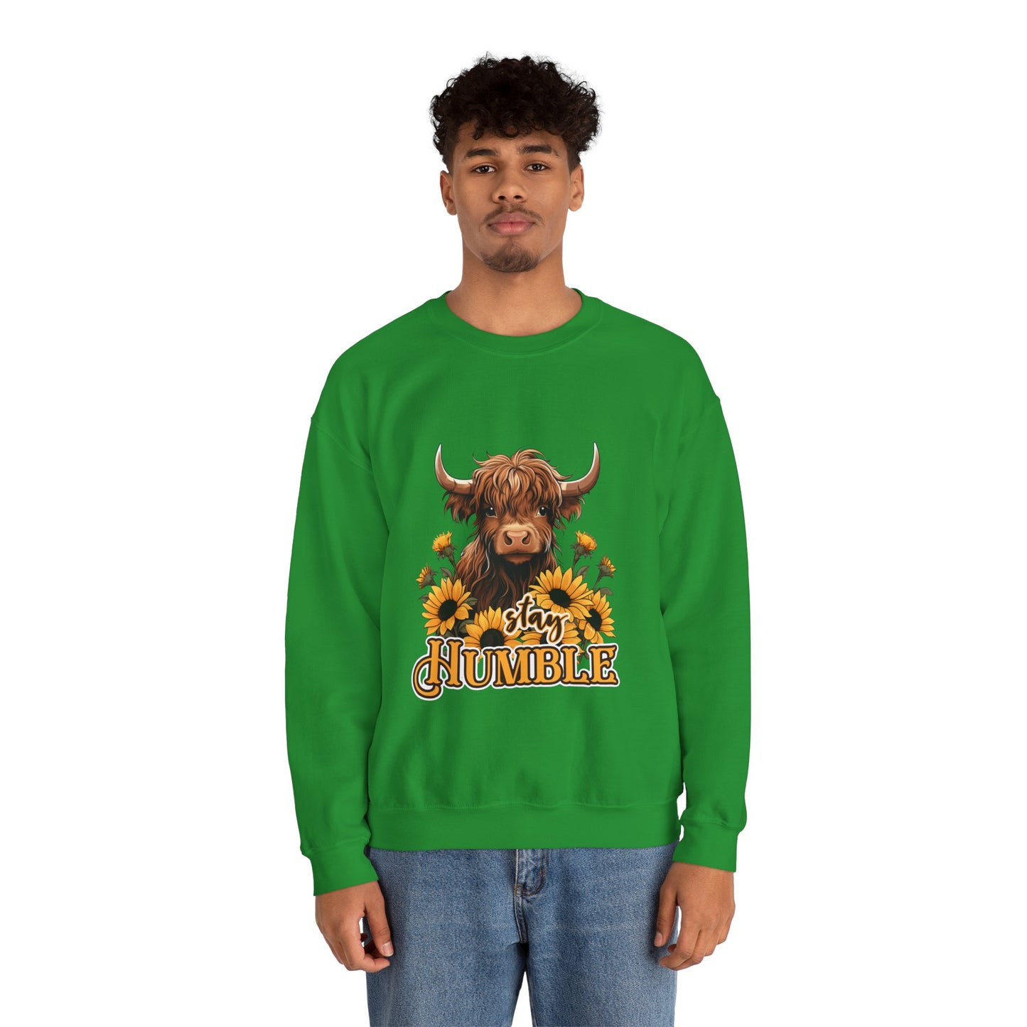 Stay Humble Cow Crewneck Sweatshirt