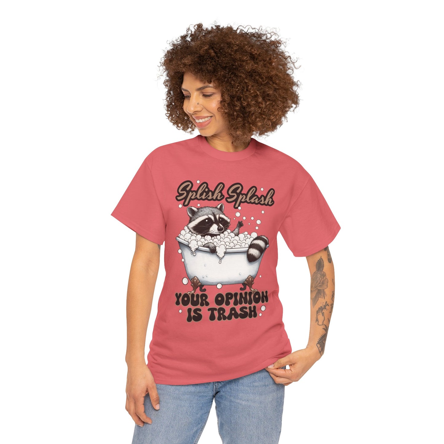 Splish Splash Raccon Tee