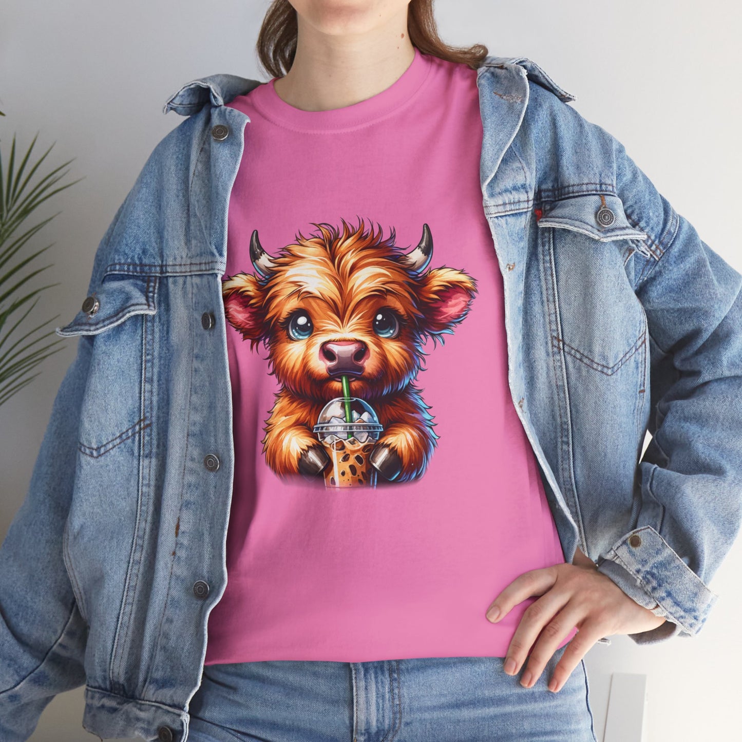 Cute Cow Coffee Tee