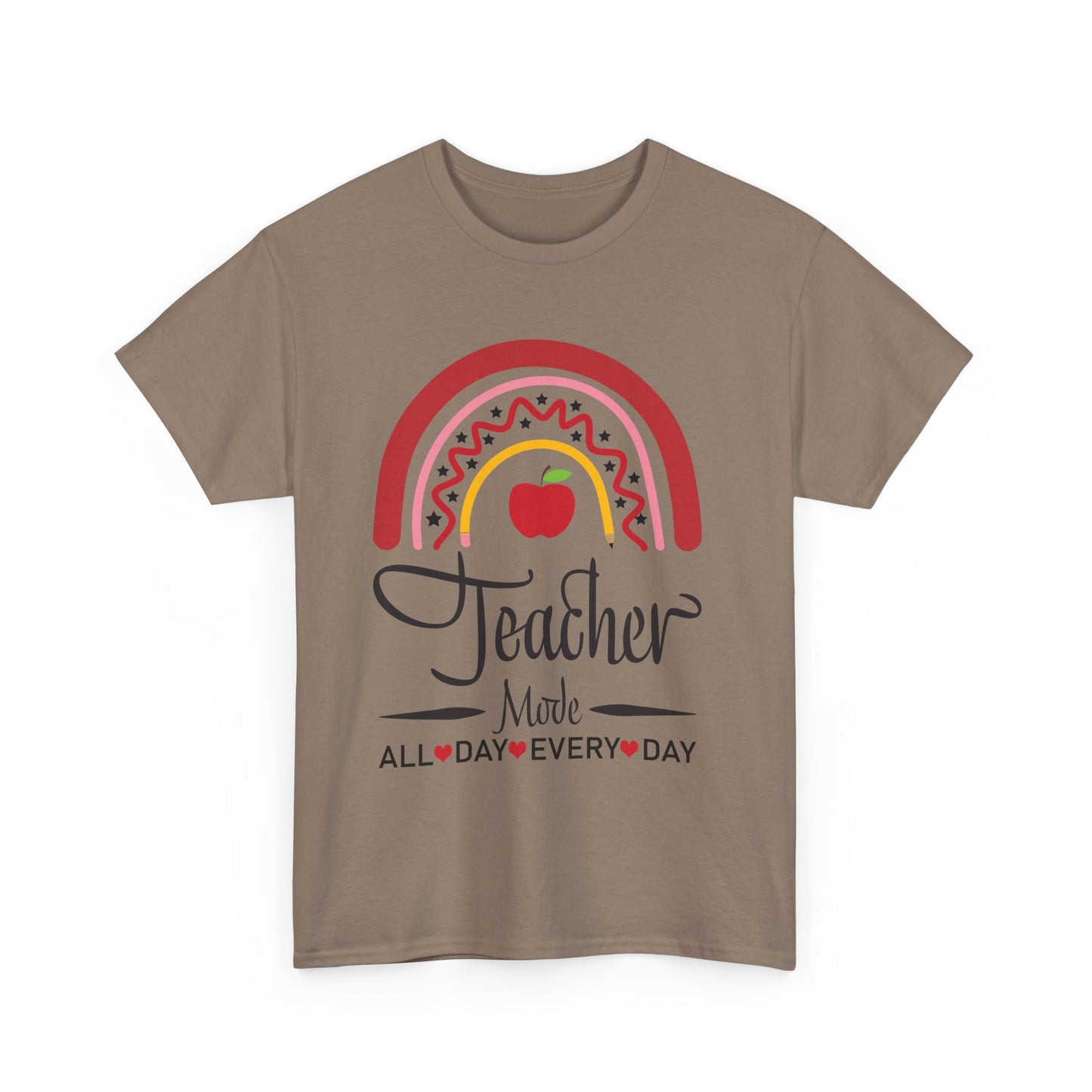 Teacher Mode Rainbow Tee