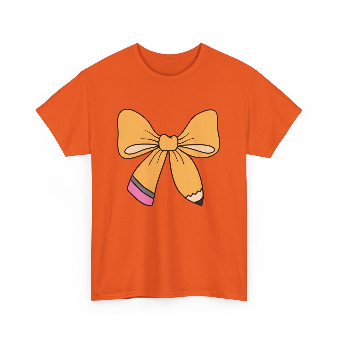 Personalized Pencil Bow Tee