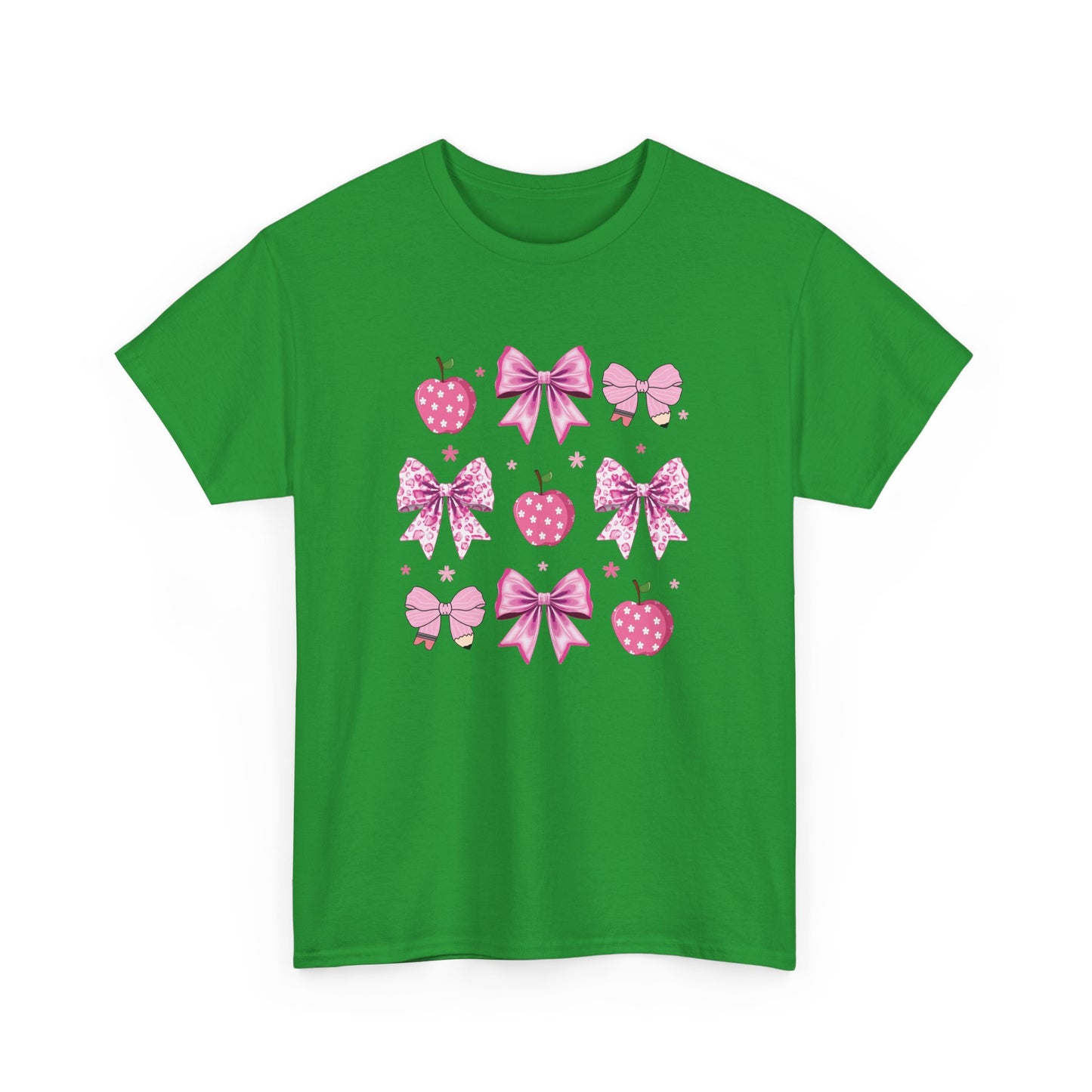 Cute Bow and Strawberry Graphic Tee, Fun Summer Outfit, Gift for Her, Casual Wear, Birthday Gift, Party Shirt