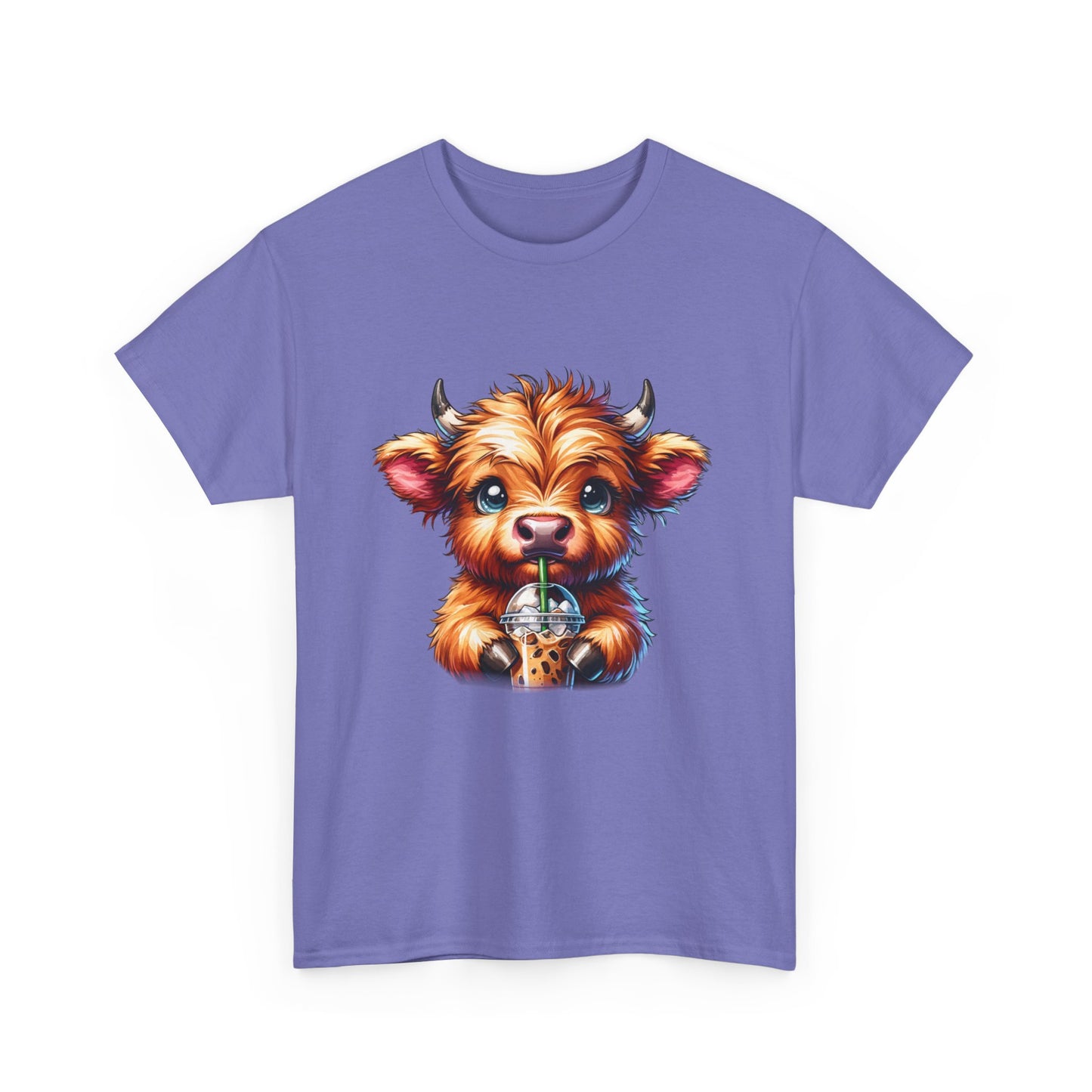 Cute Cow Coffee Tee