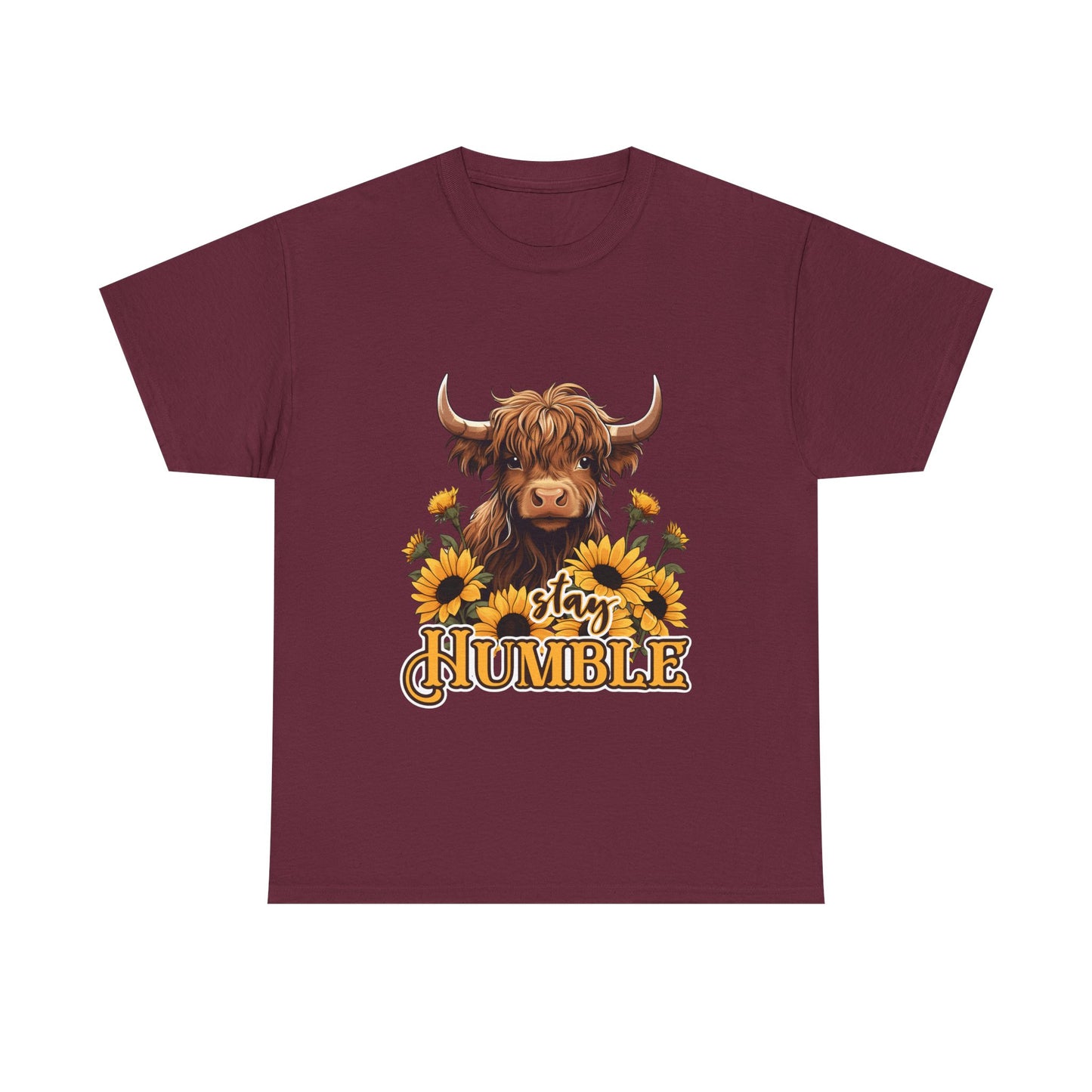 Stay Humble Cow Tee