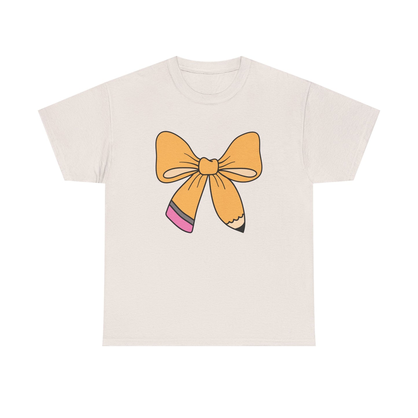 Personalized Pencil Bow Tee