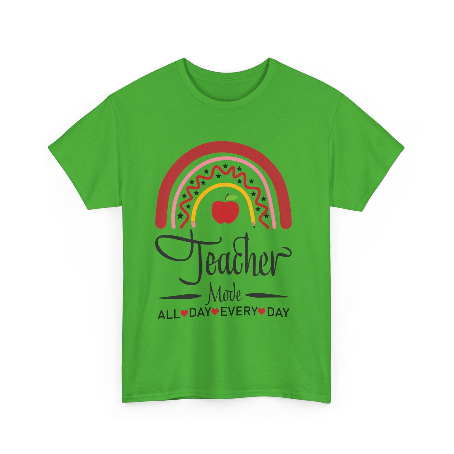 Teacher Mode Rainbow Tee