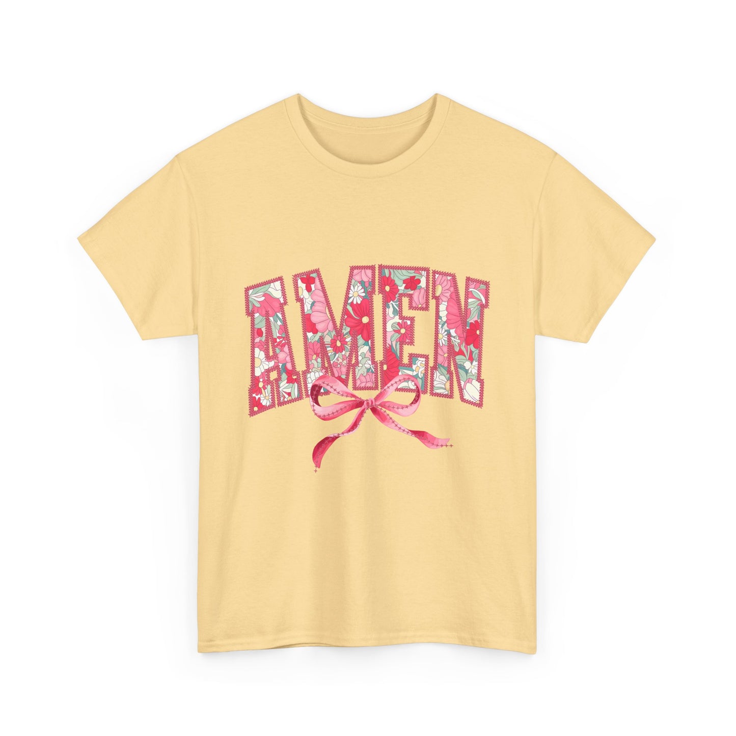 Floral Amen Tee