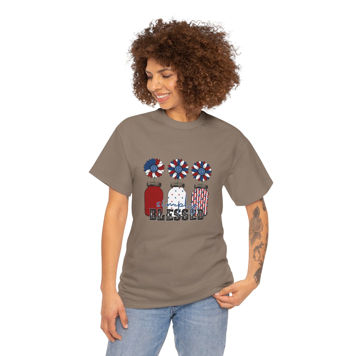 Patriotic Blessed Tee