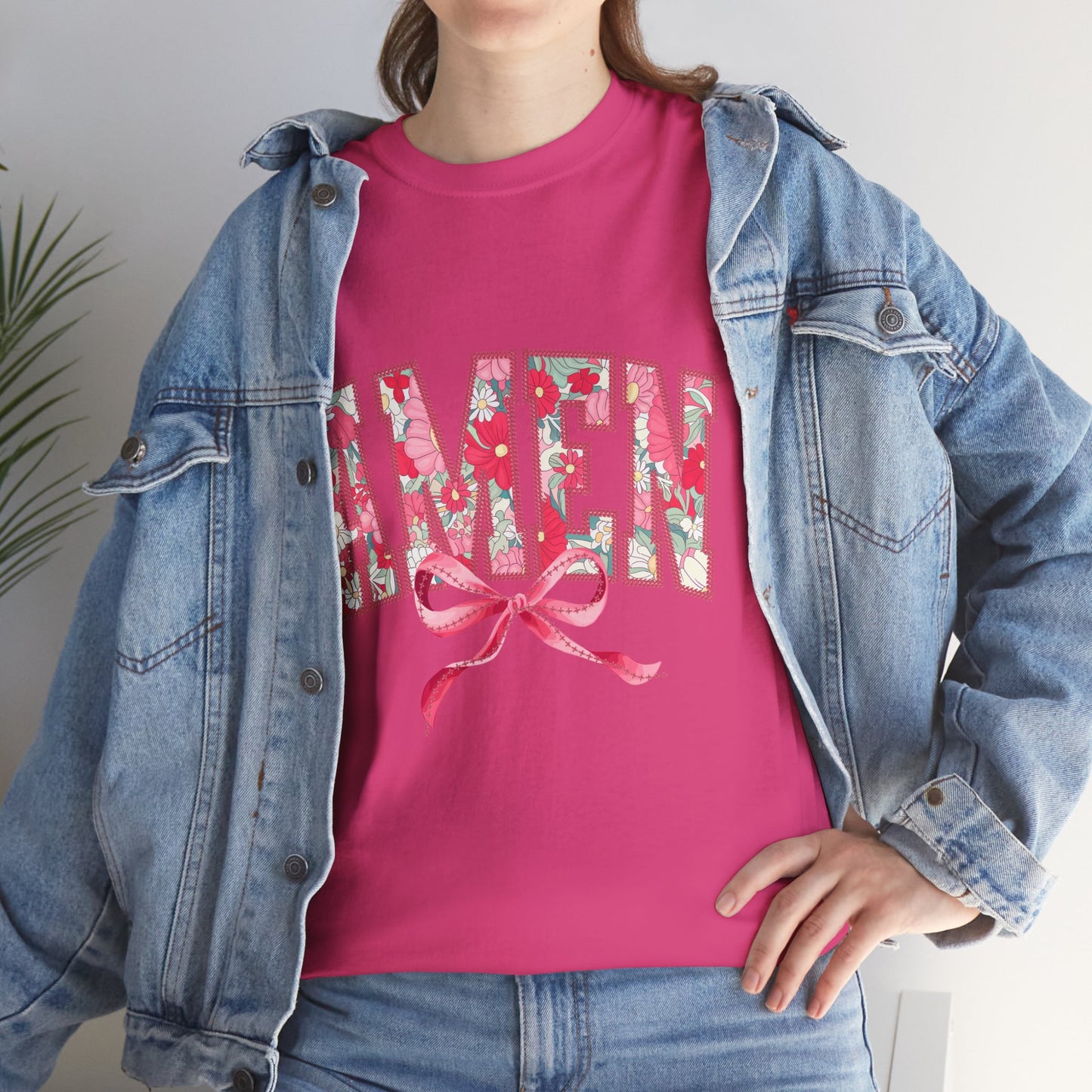 Floral Amen Tee