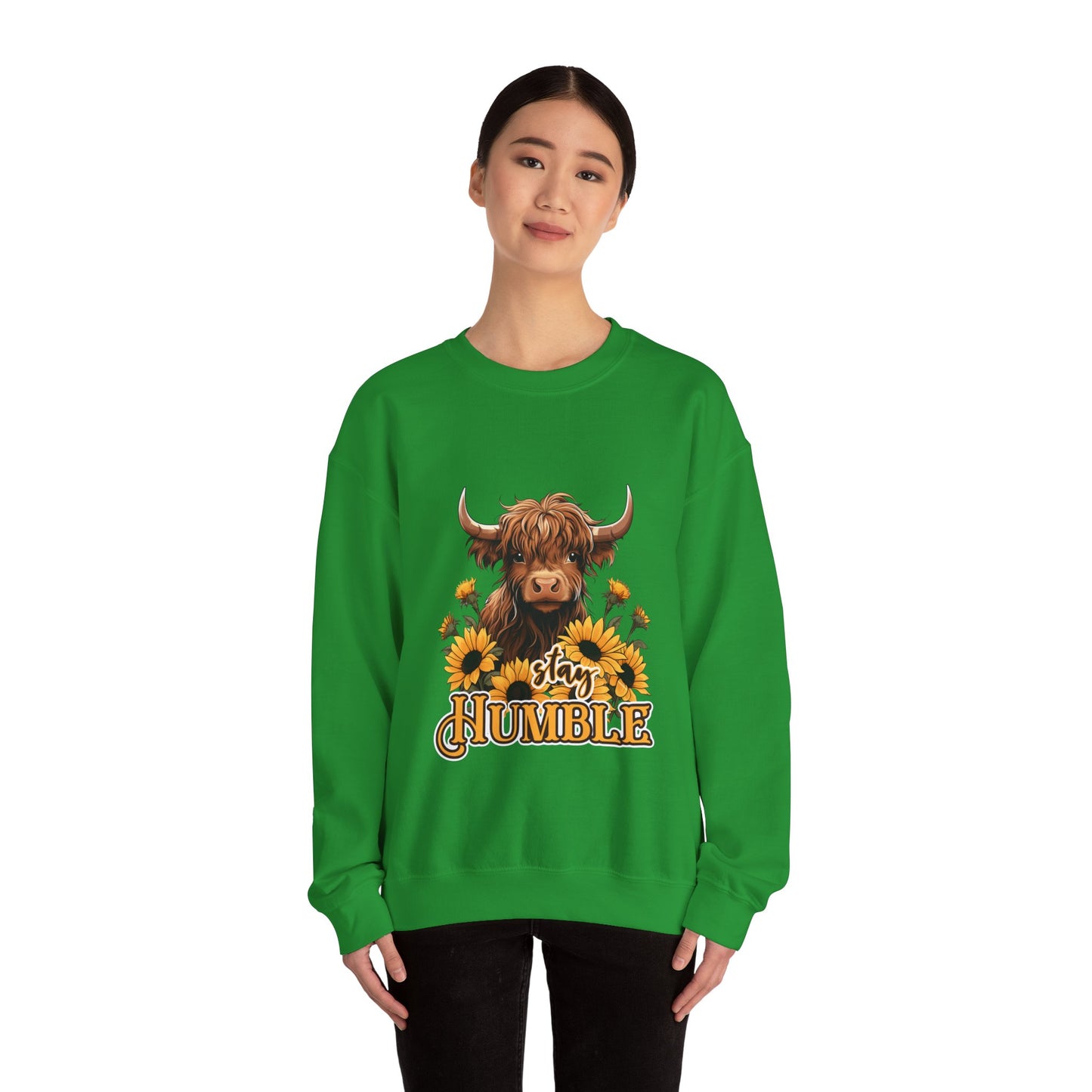 Stay Humble Cow Crewneck Sweatshirt