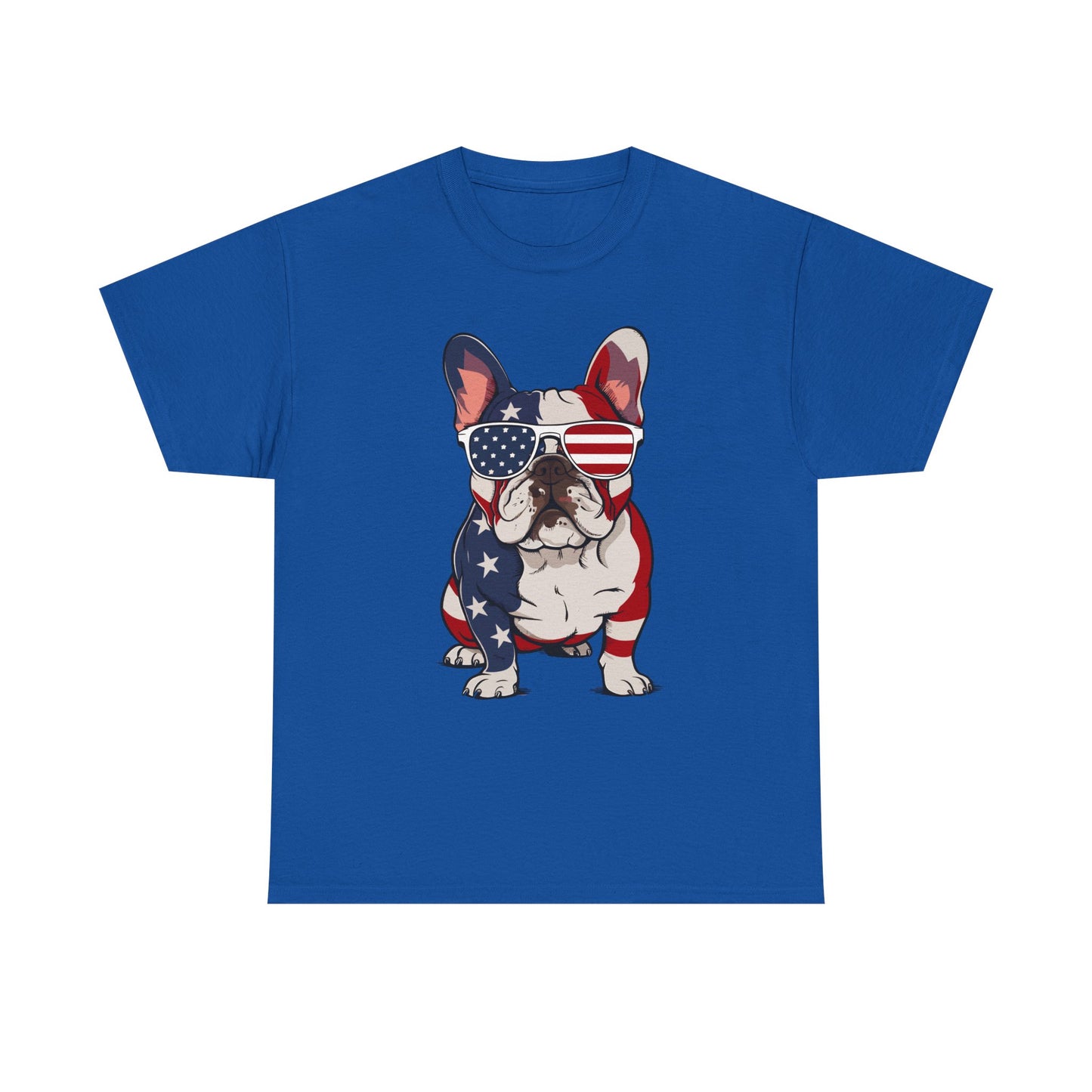 Patriotic French Bulldog Tee