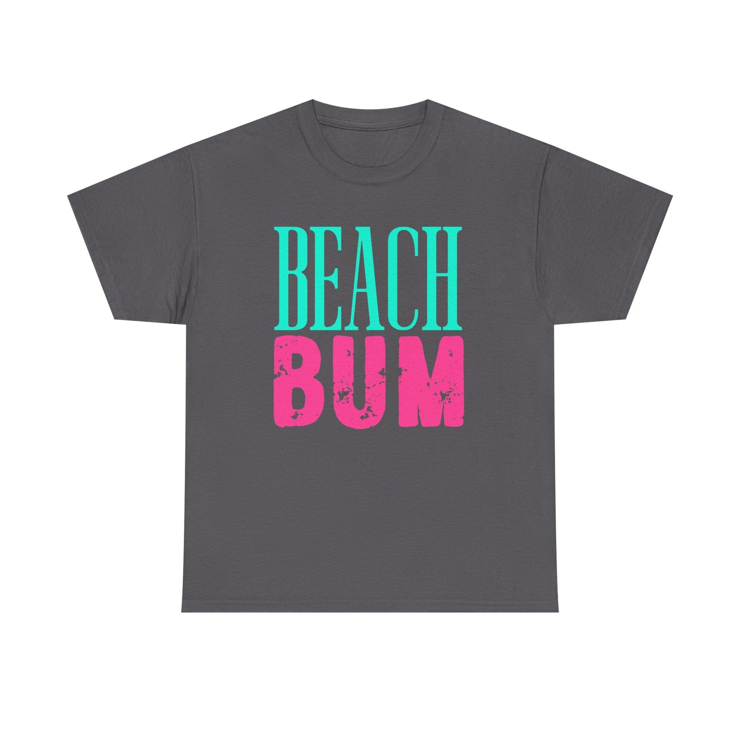 Beach Bum Unisex Heavy Cotton Tee | Perfect for Summer, Beach Days, Vacation, Casual Wear, Gifts