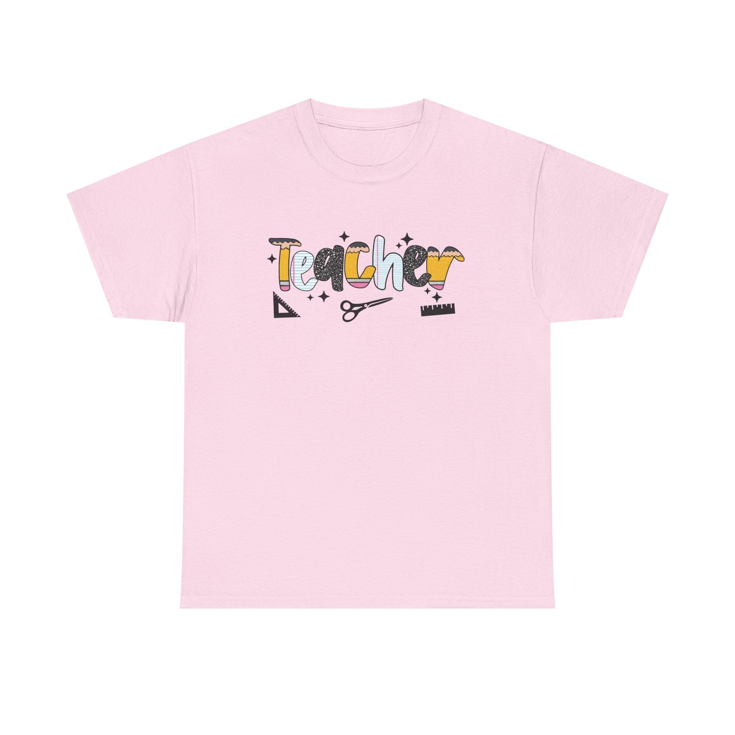 Teacher Appreciation Unisex Heavy Cotton Tee, Teacher Gift, Back to School Shirt, Classroom Outfit, Education T-Shirt
