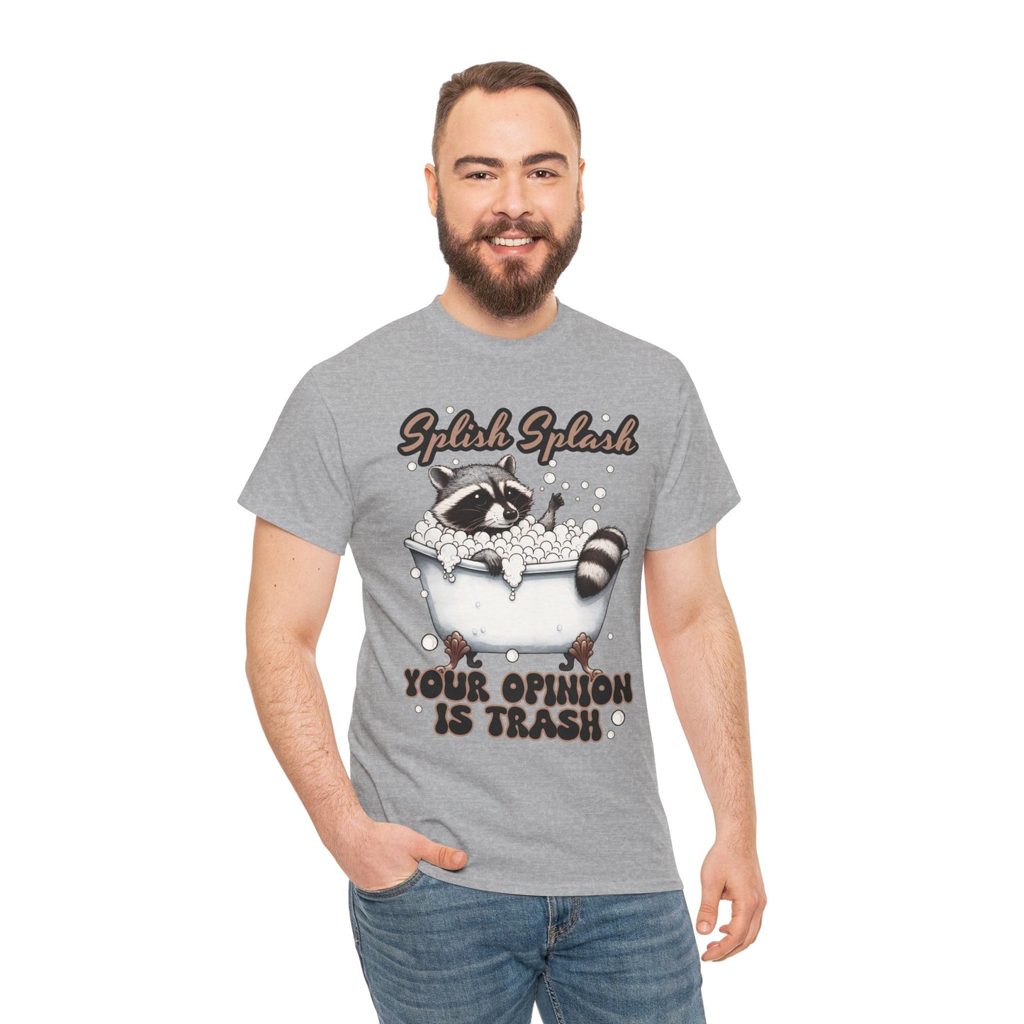 Splish Splash Raccon Tee