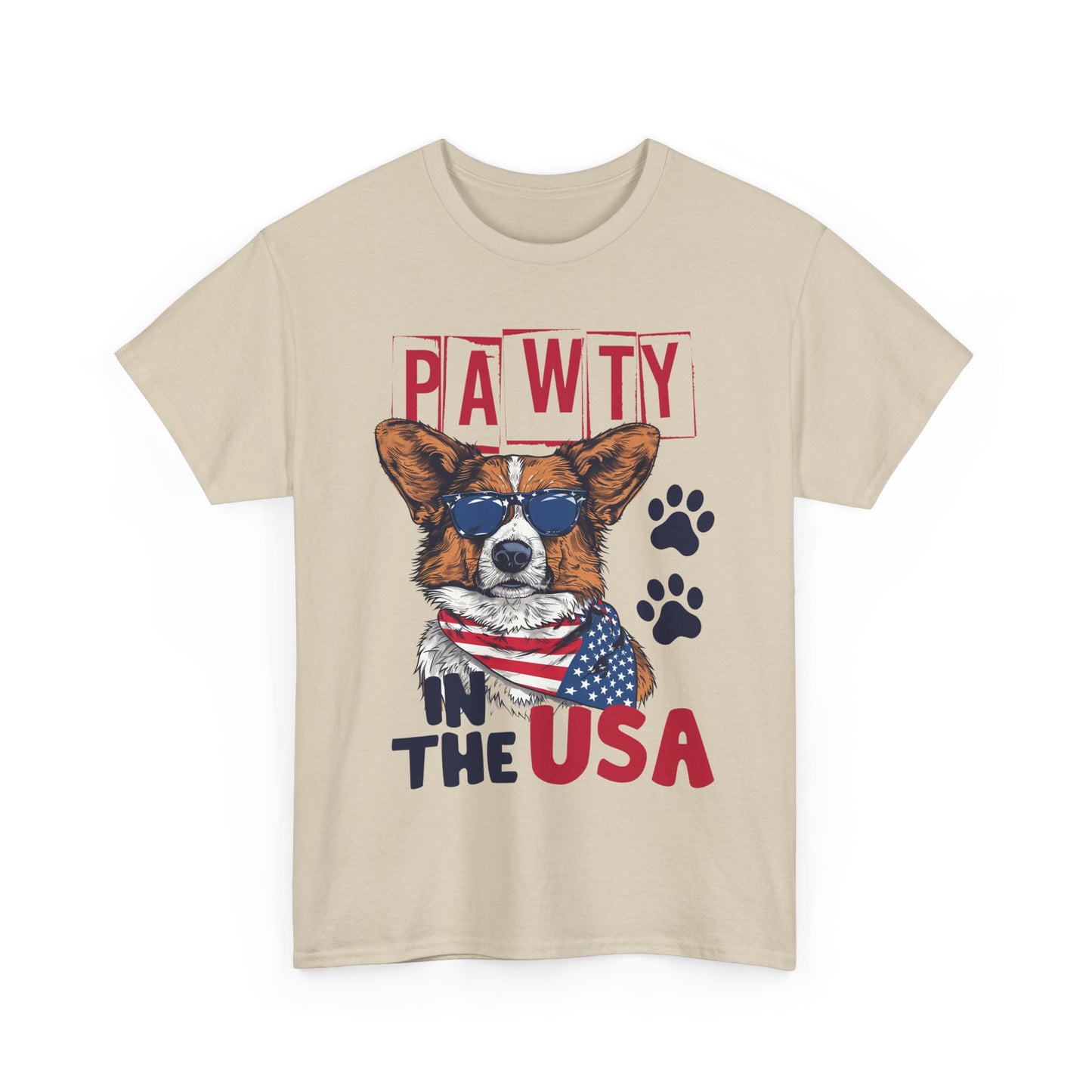 Patriotic Corgi Tee