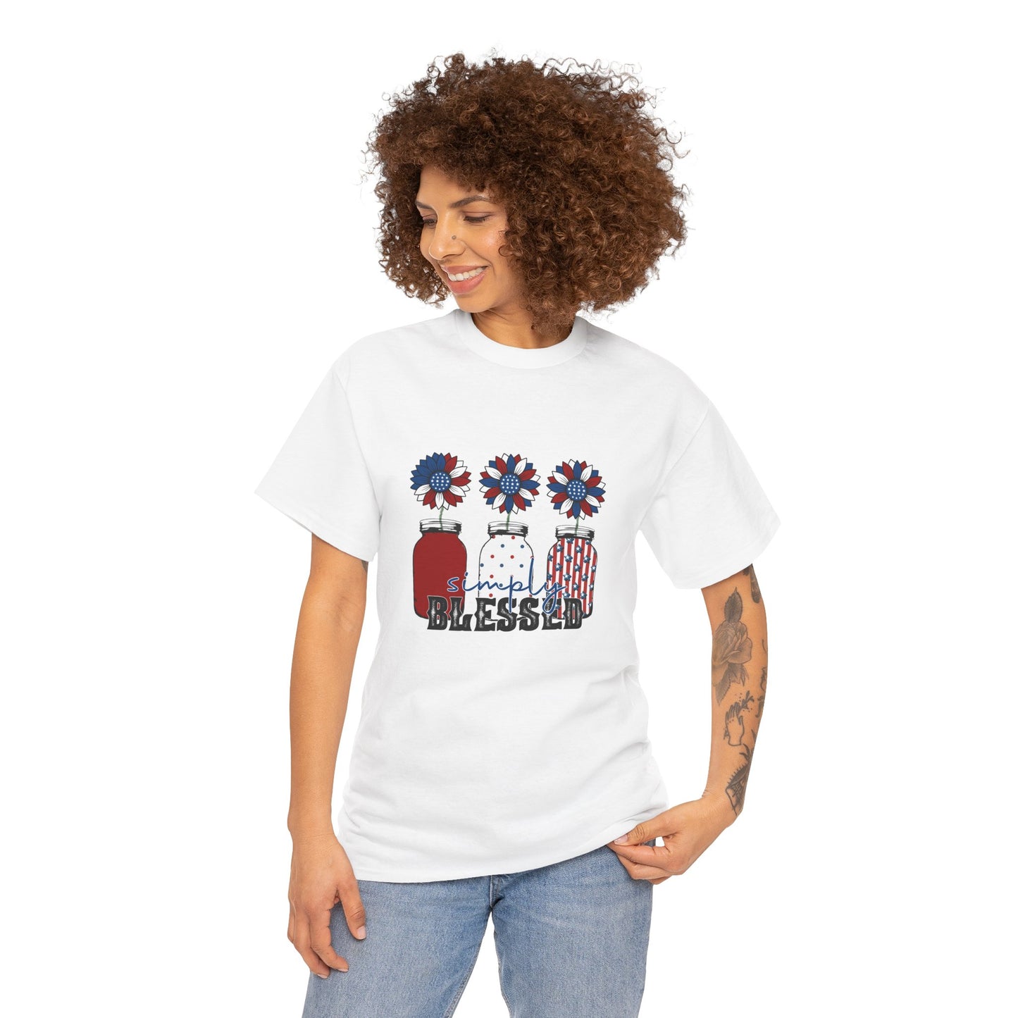 Patriotic Blessed Tee