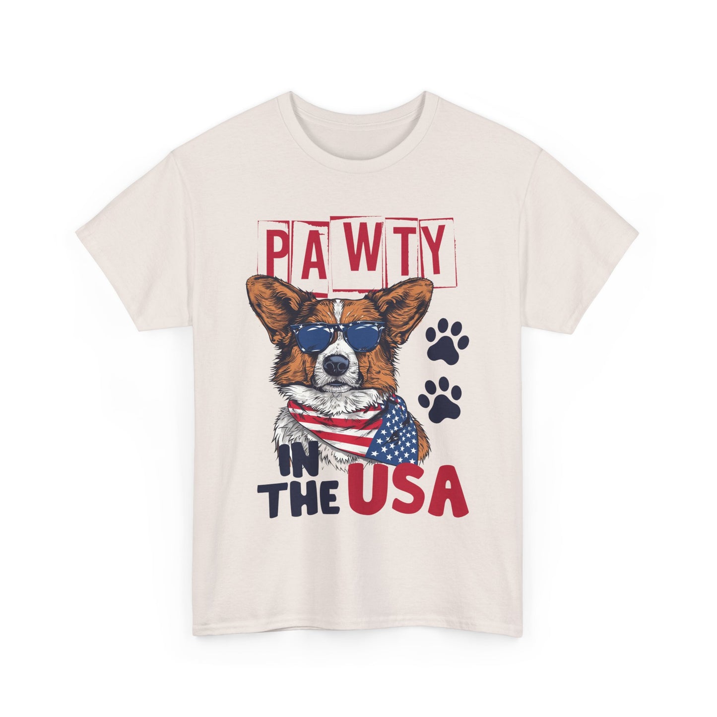 Patriotic Corgi Tee
