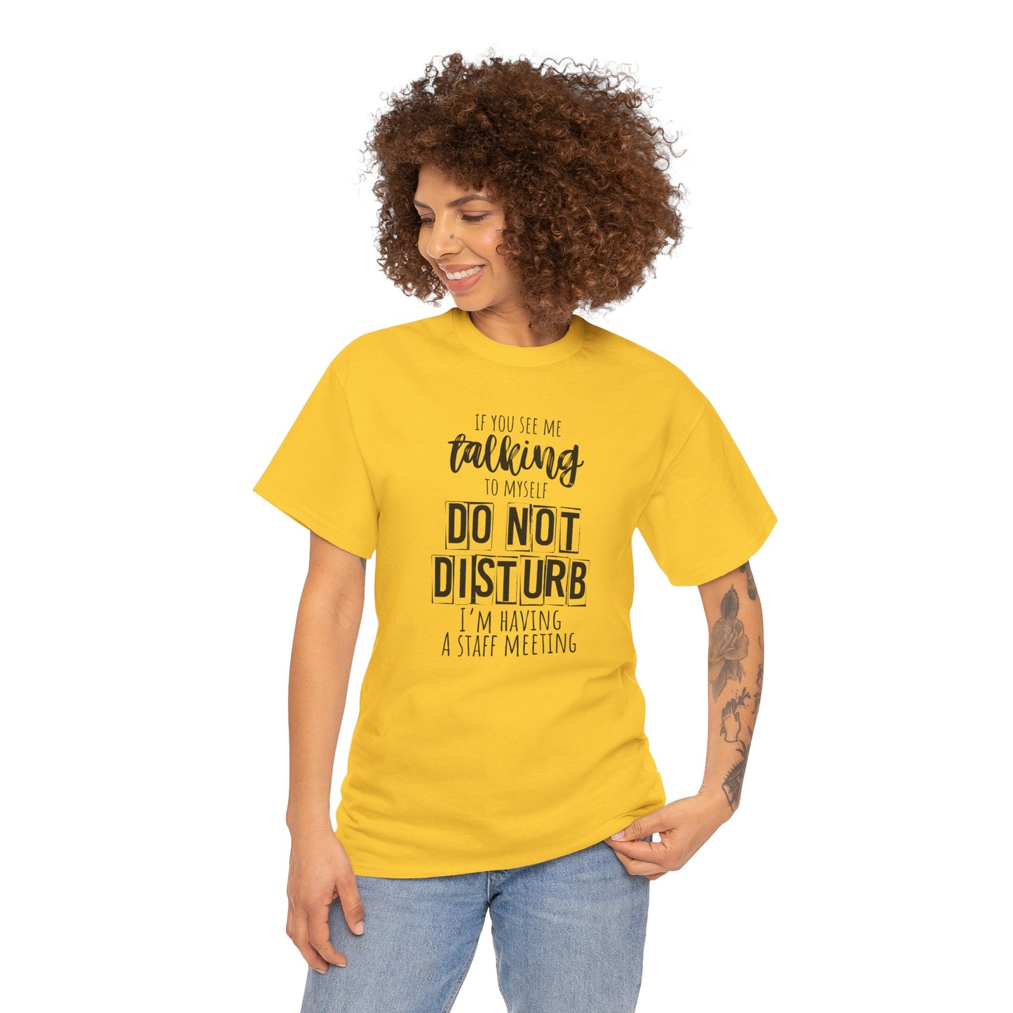 Funny Office Tee, Do Not Disturb Shir