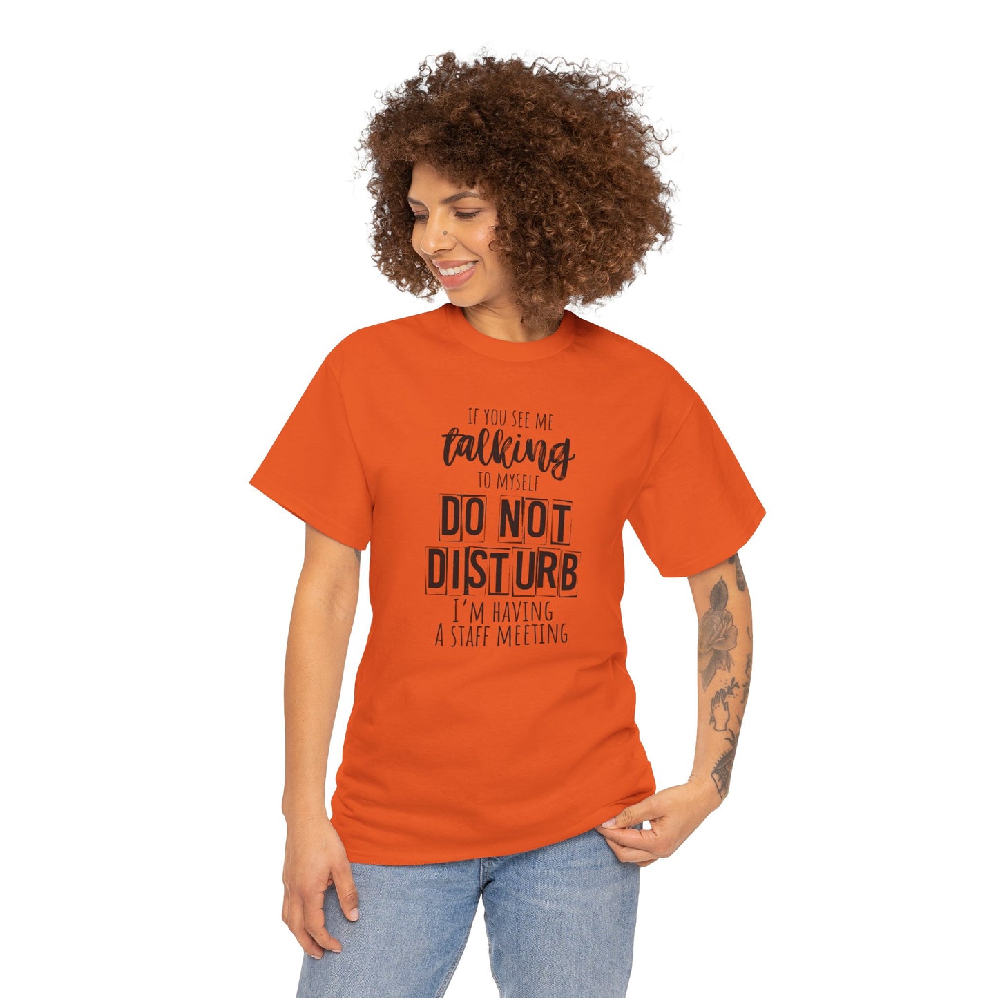 Funny Office Tee, Do Not Disturb Shir