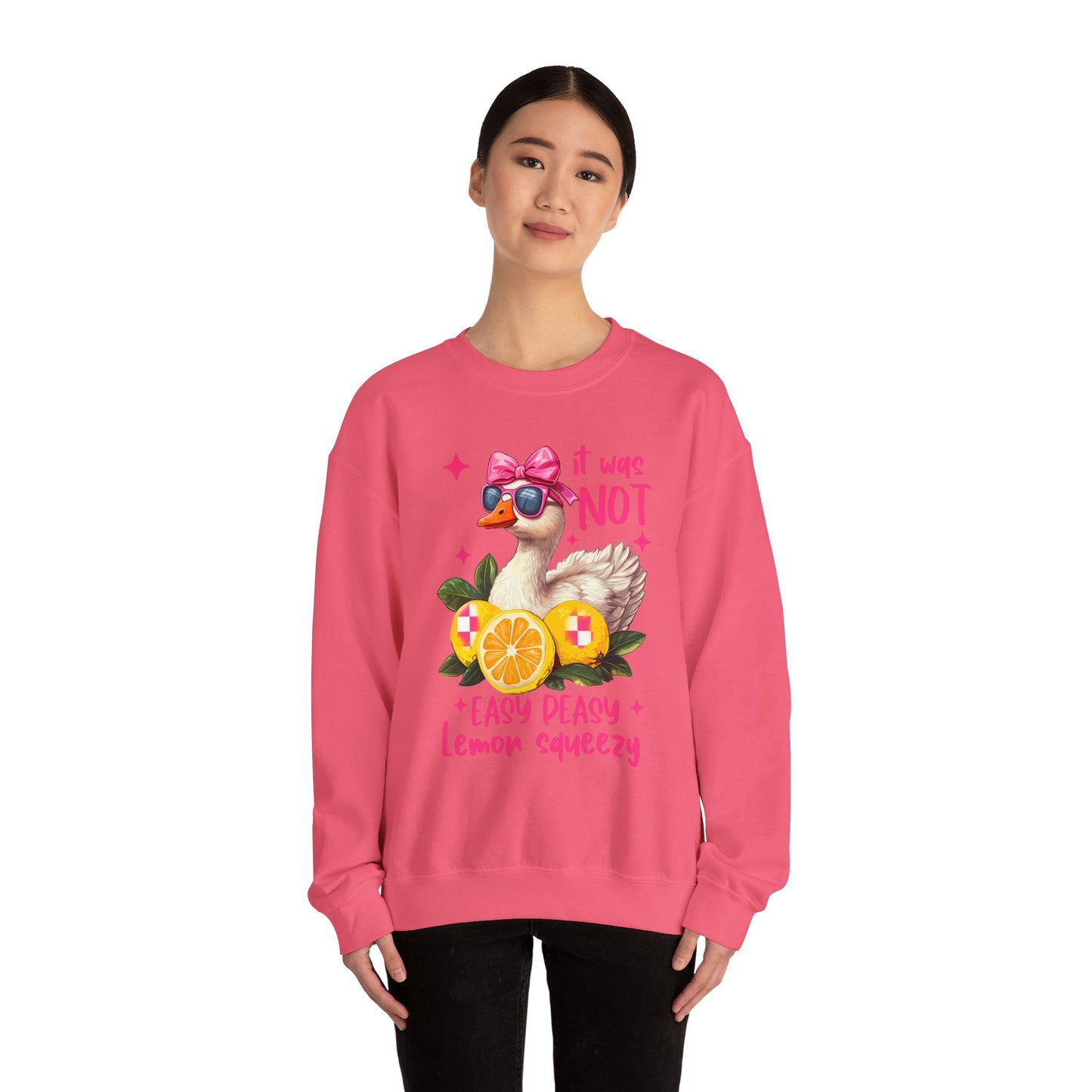 Sweatshirt - Squeezy Lemon Duck