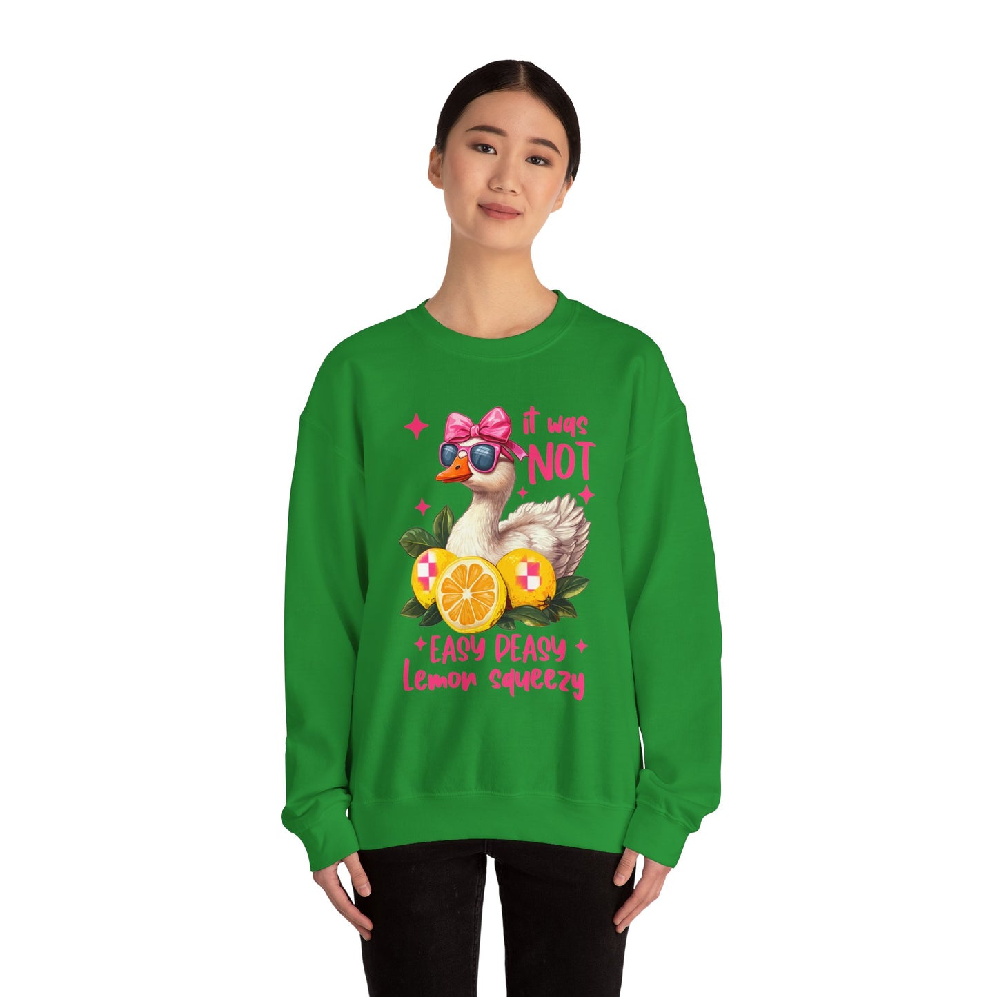 Sweatshirt - Squeezy Lemon Duck
