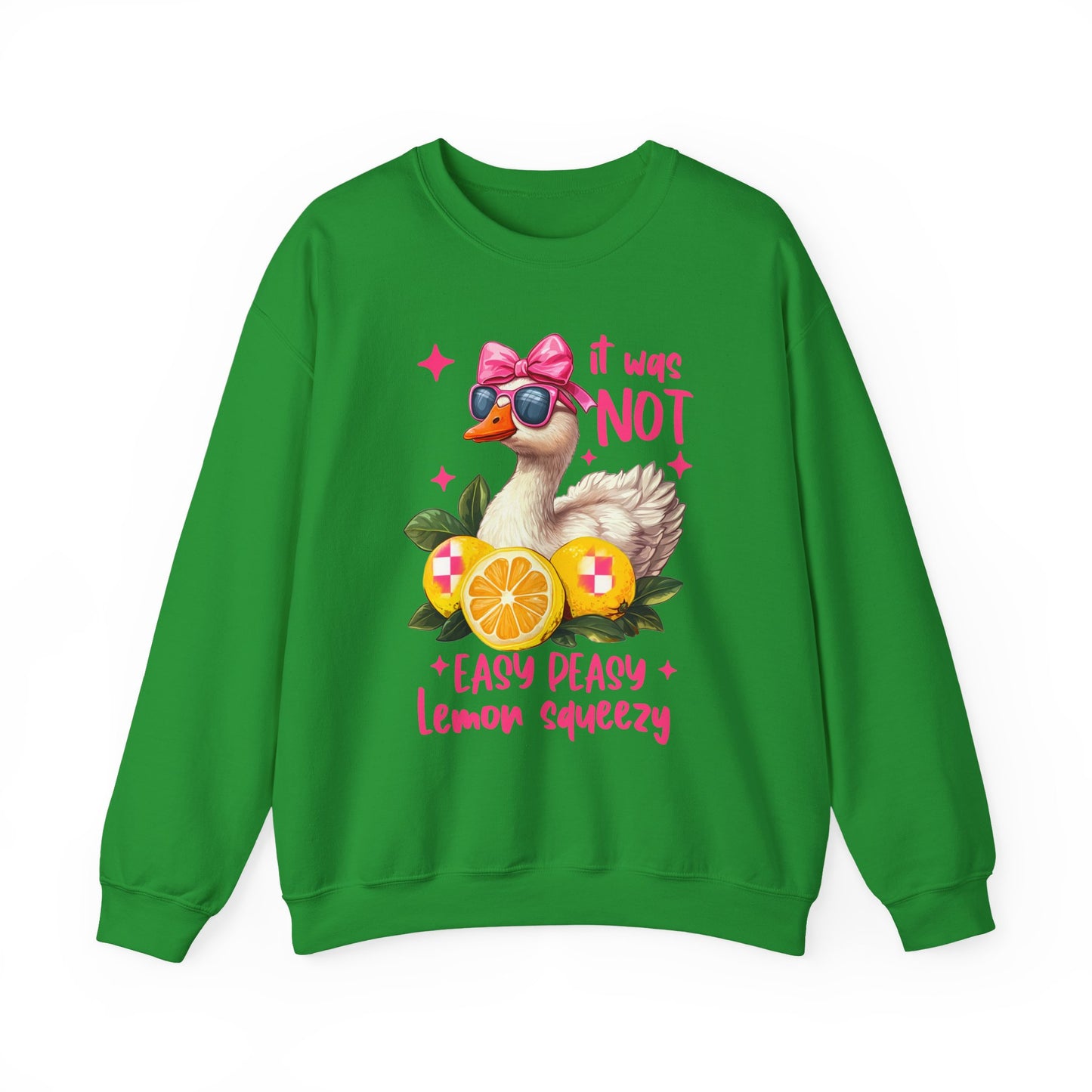Sweatshirt - Squeezy Lemon Duck