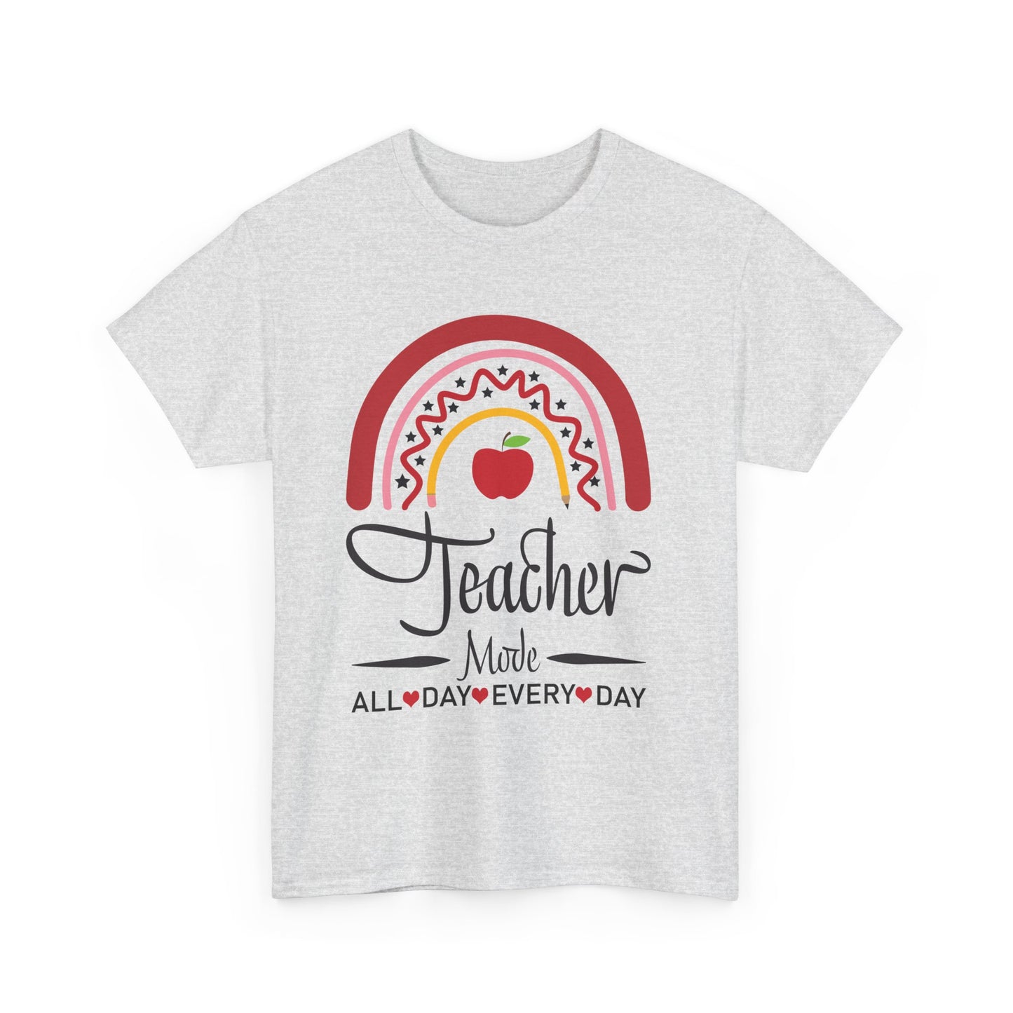 Teacher Mode Rainbow Tee
