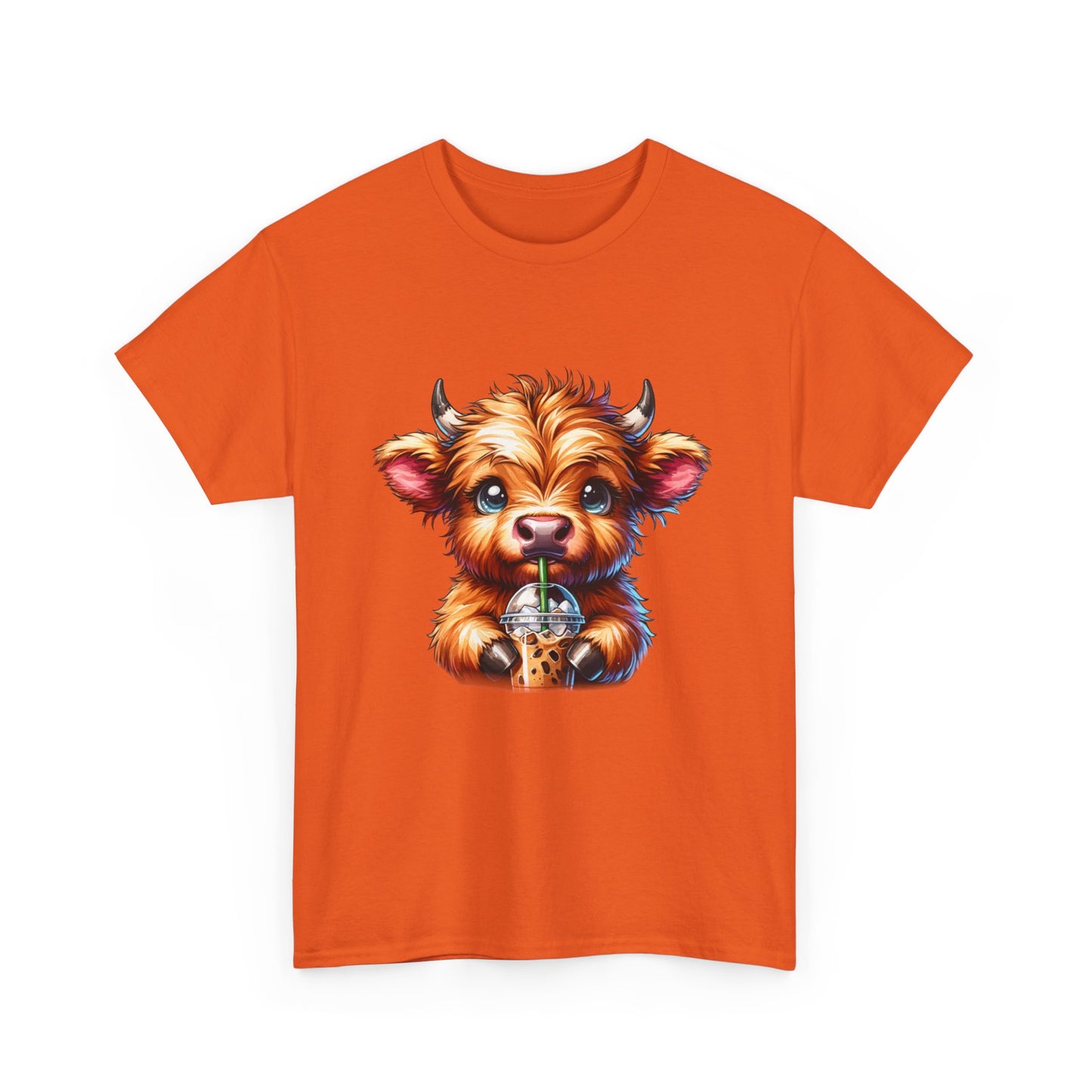 Cute Cow Coffee Tee