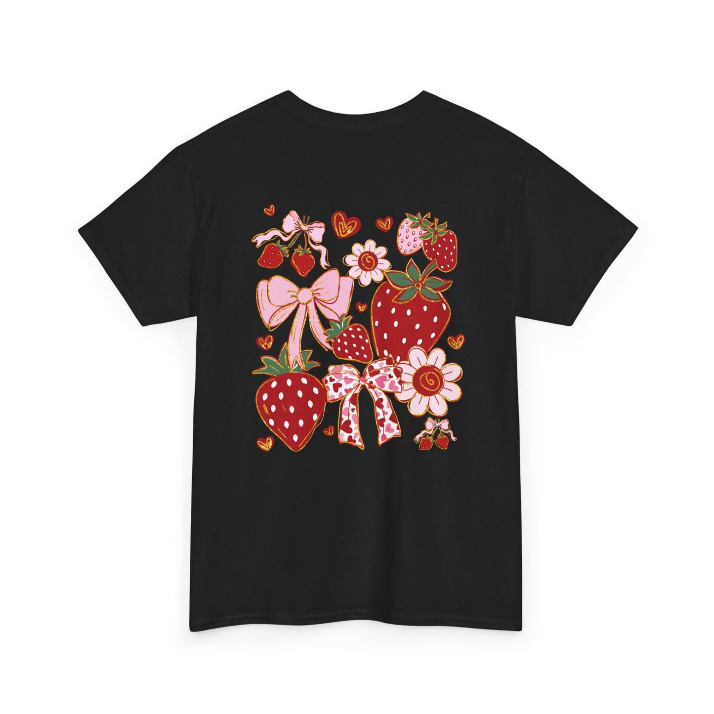 Strawberry Bow Graphic Tee