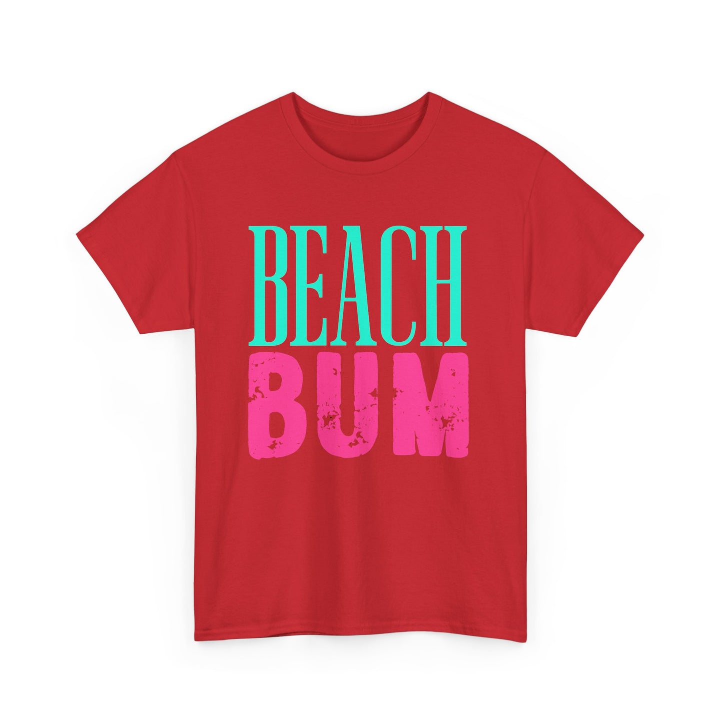 Beach Bum Unisex Heavy Cotton Tee | Perfect for Summer, Beach Days, Vacation, Casual Wear, Gifts