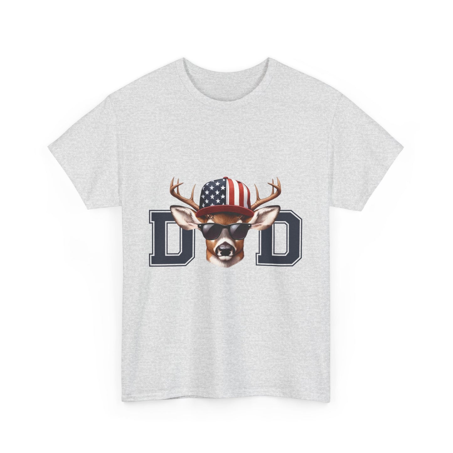 Patriotic Dad Deer Tee