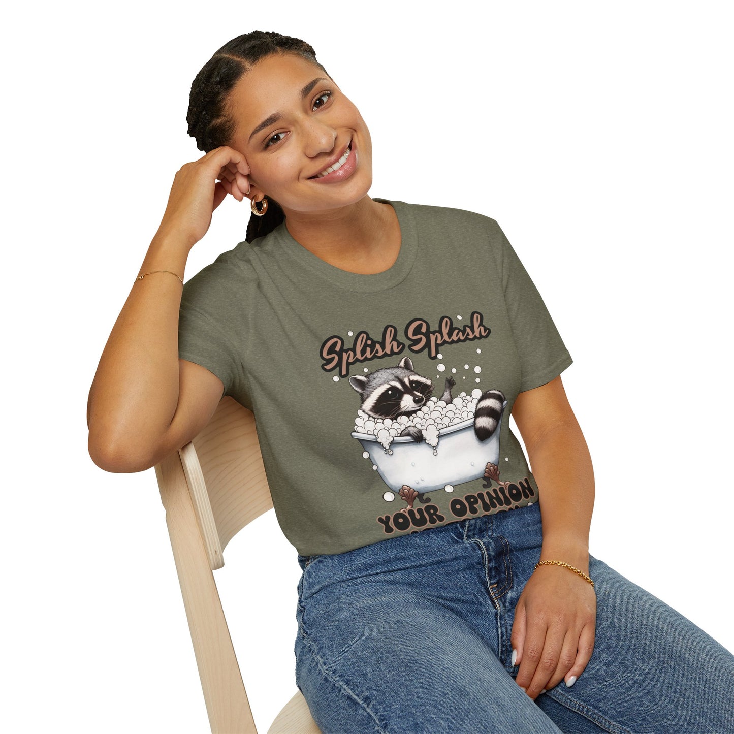 Splash Splash Your Opinion is Trash T-Shirt