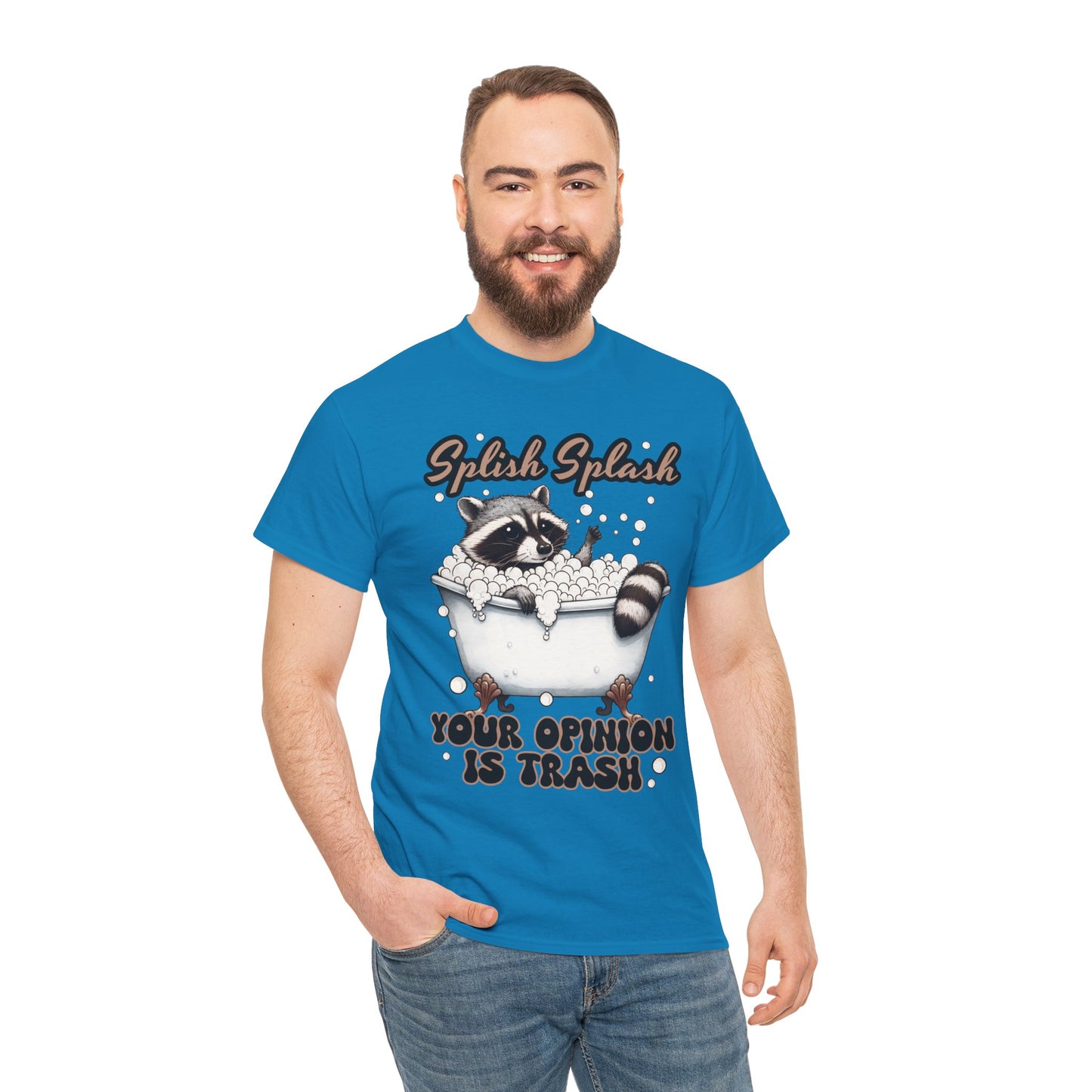 Splish Splash Raccon Tee