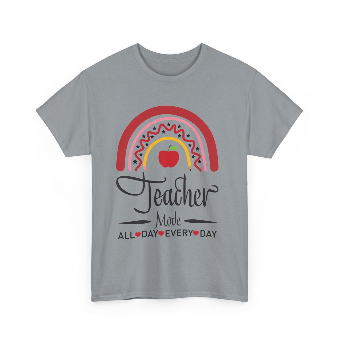 Teacher Mode Rainbow Tee