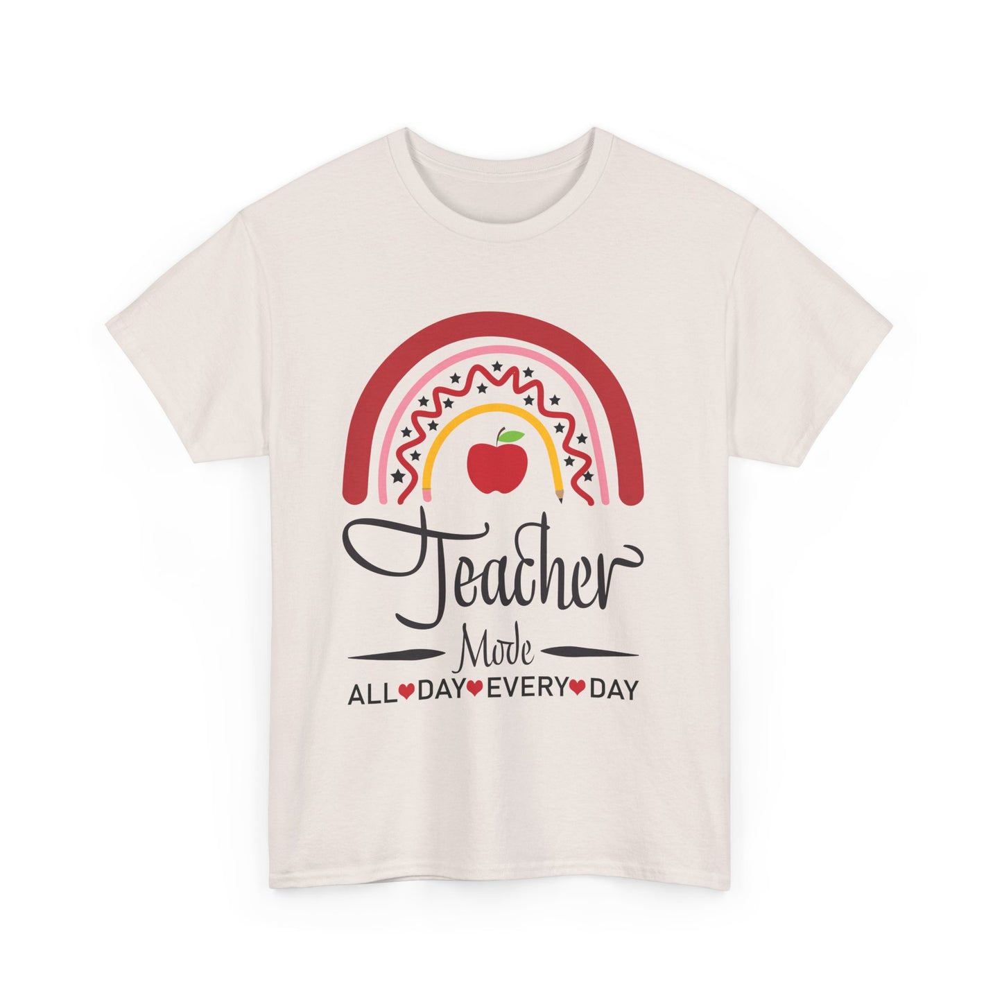 Teacher Mode Rainbow Tee