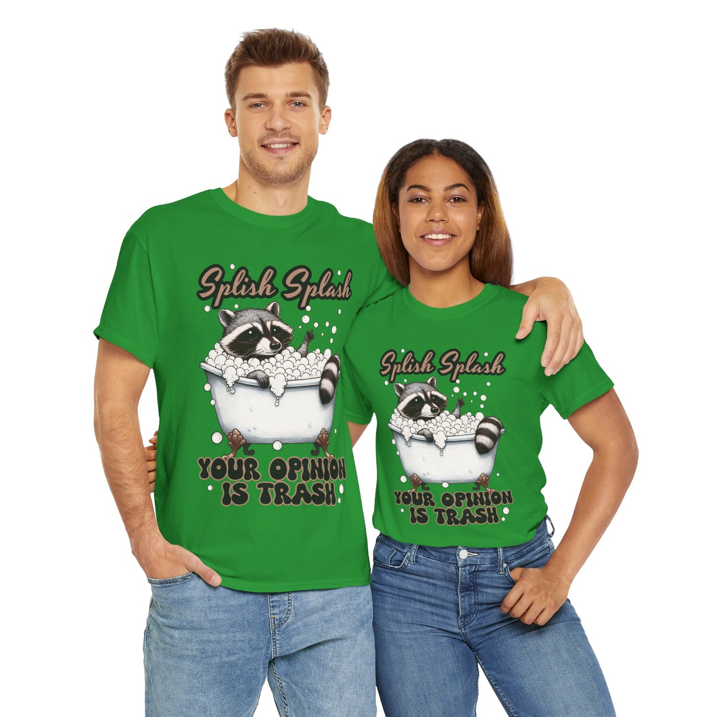 Splish Splash Raccon Tee