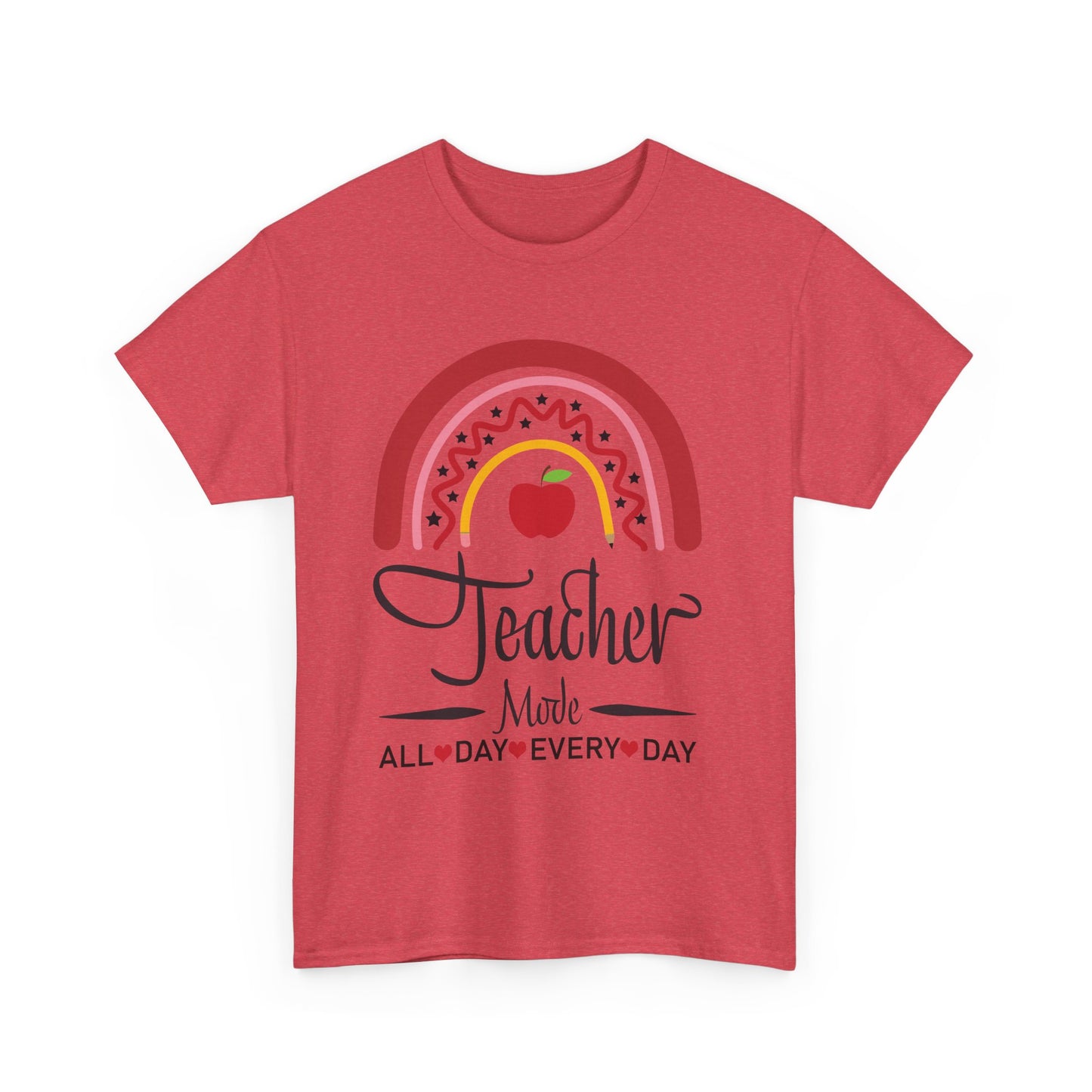Teacher Mode Rainbow Tee