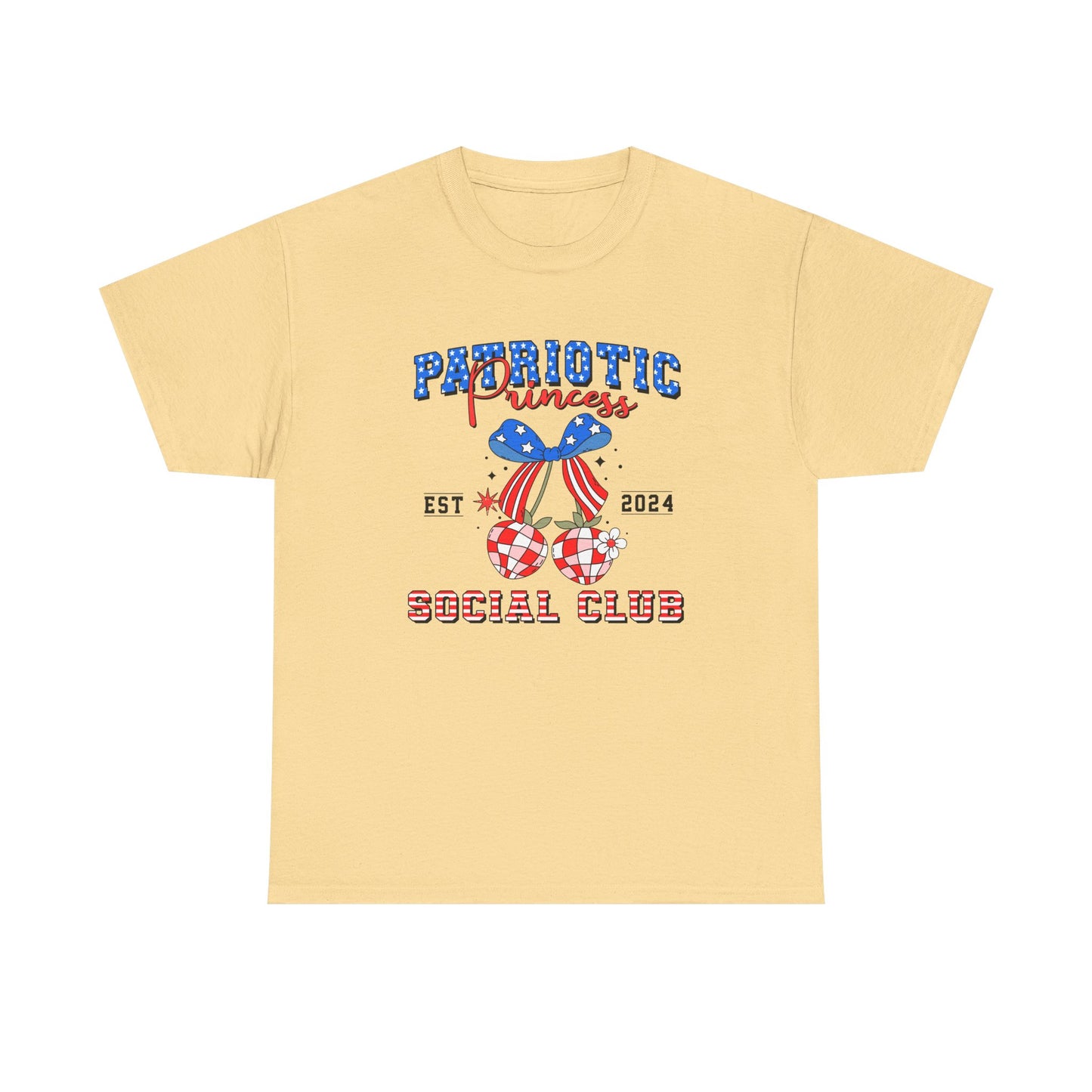 Patriotic Princess Social Club Tee