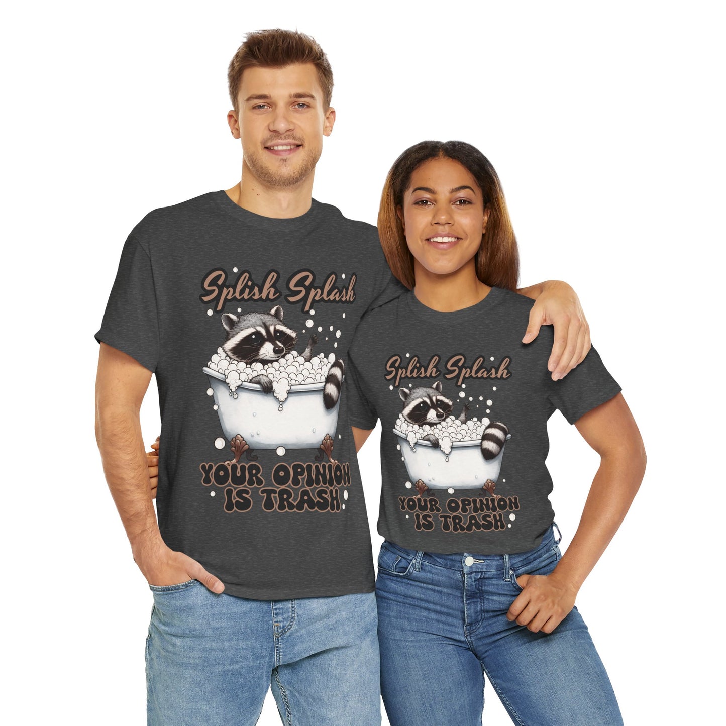 Splish Splash Raccon Tee