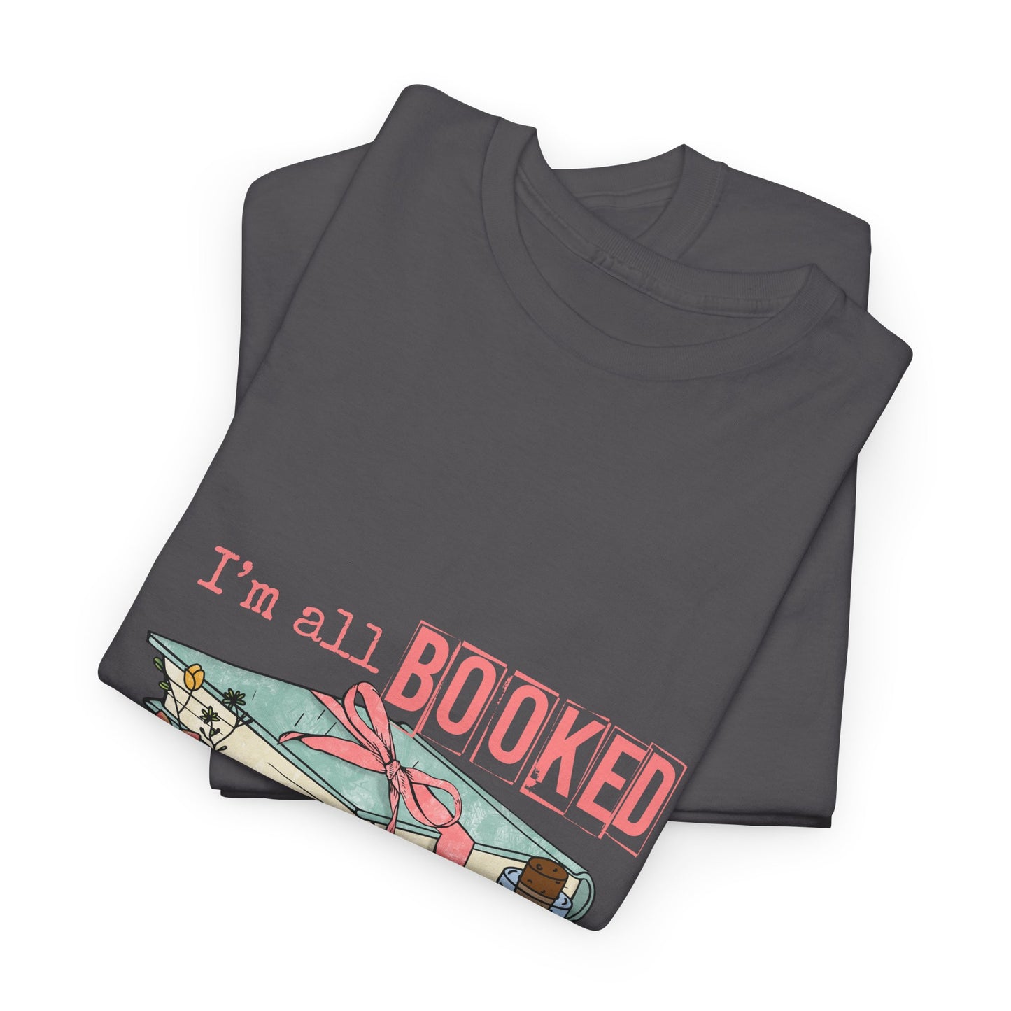 Book Lover's Unisex Heavy Cotton Tee, Literary Gift, Reading Shirt, Funny Tee, Cozy Outfit, Bookworm Apparel