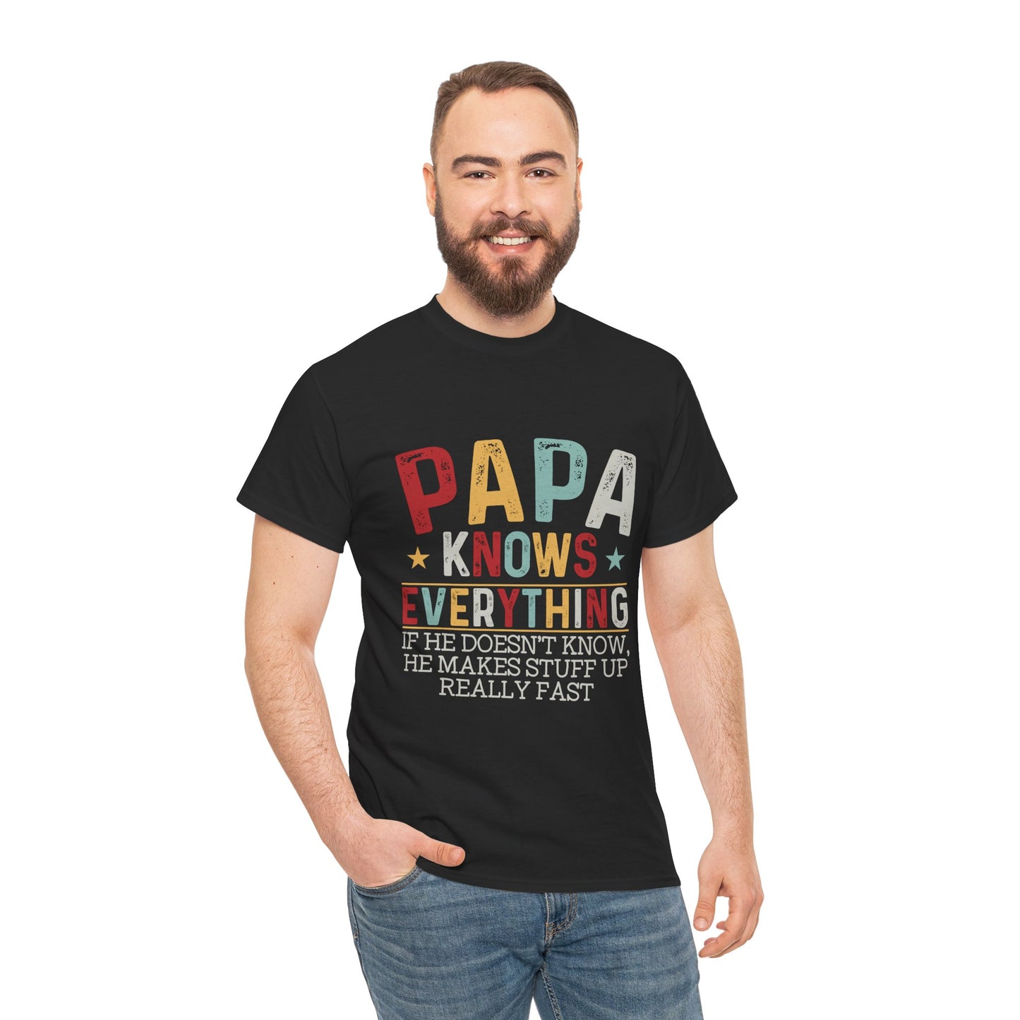 Papa Knows Everything Tee