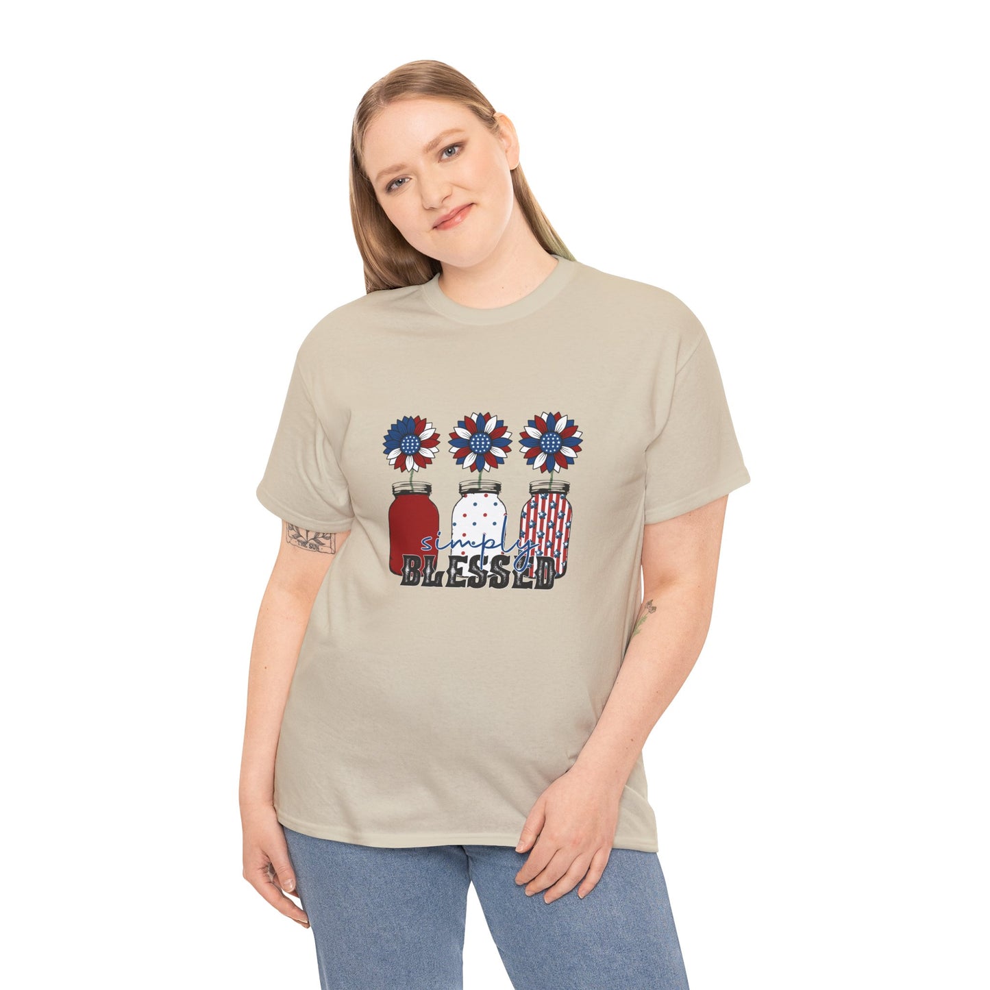 Patriotic Blessed Tee